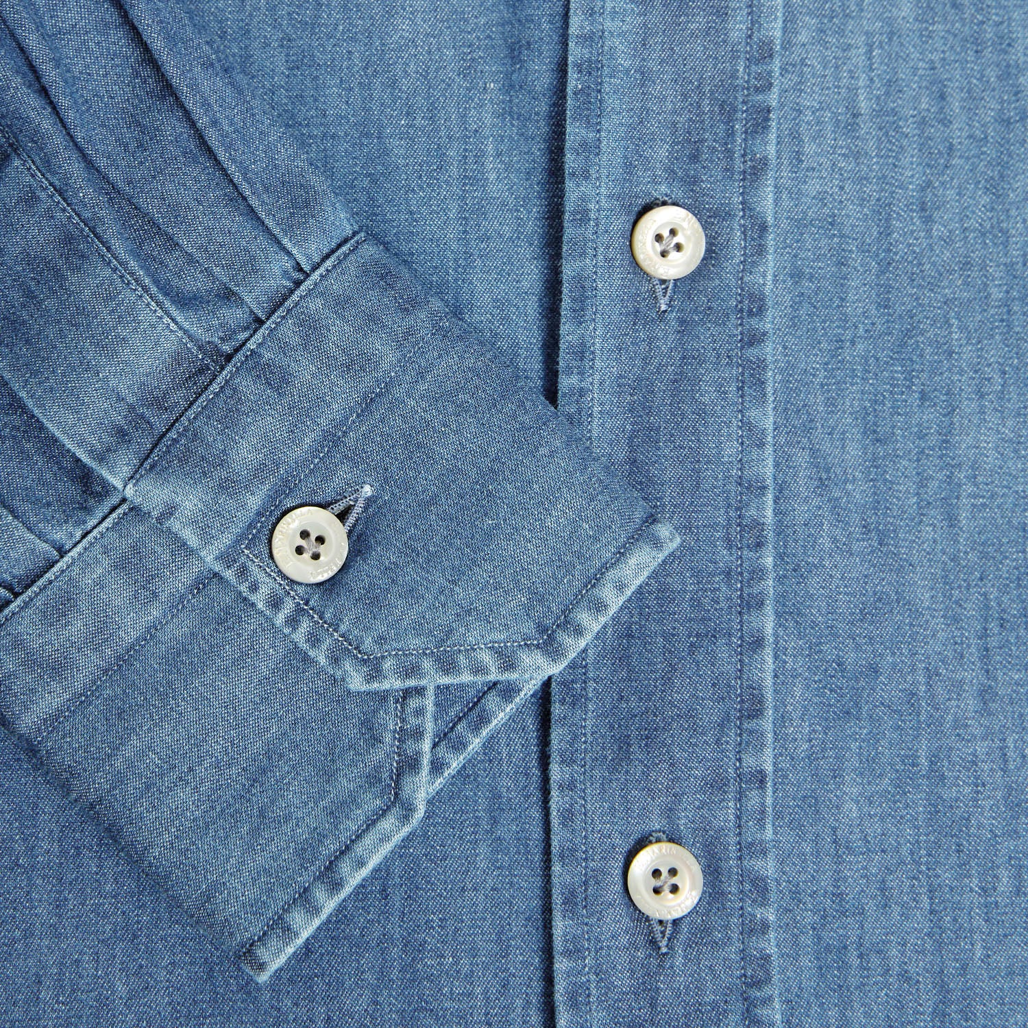 FADED DENIM SHIRT - Image 8