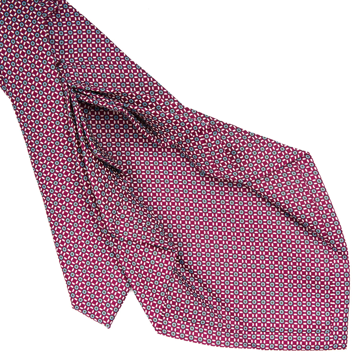 FUCHSIA 9 FOLD SARTORIAL SILK TIE
