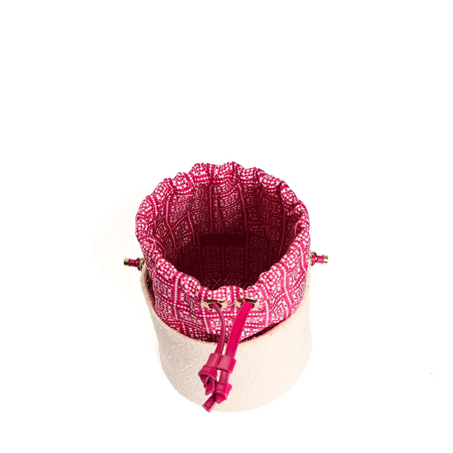 FUCHSIA BASKET BAG - Image 7