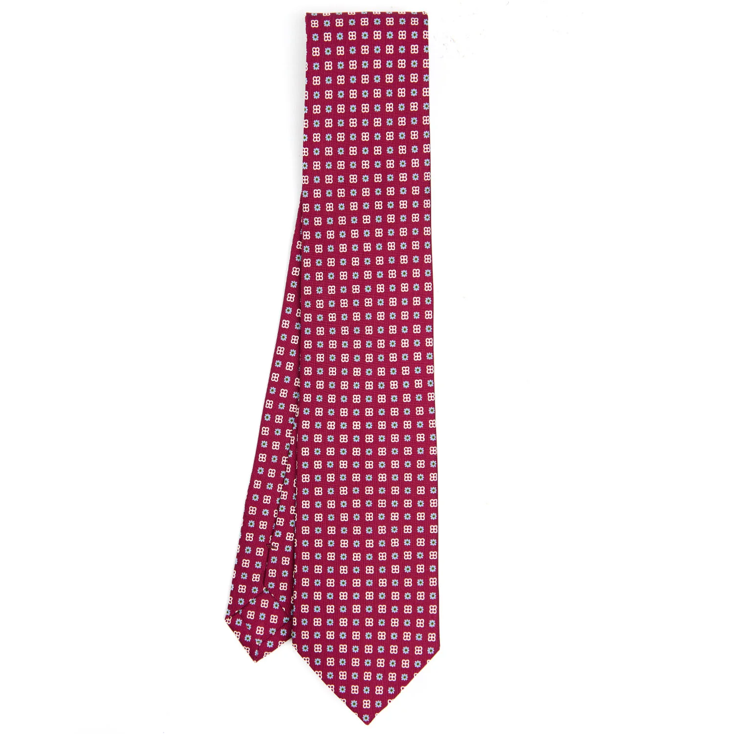 FUCSIA CLASSIC SILK TIE - Image 2