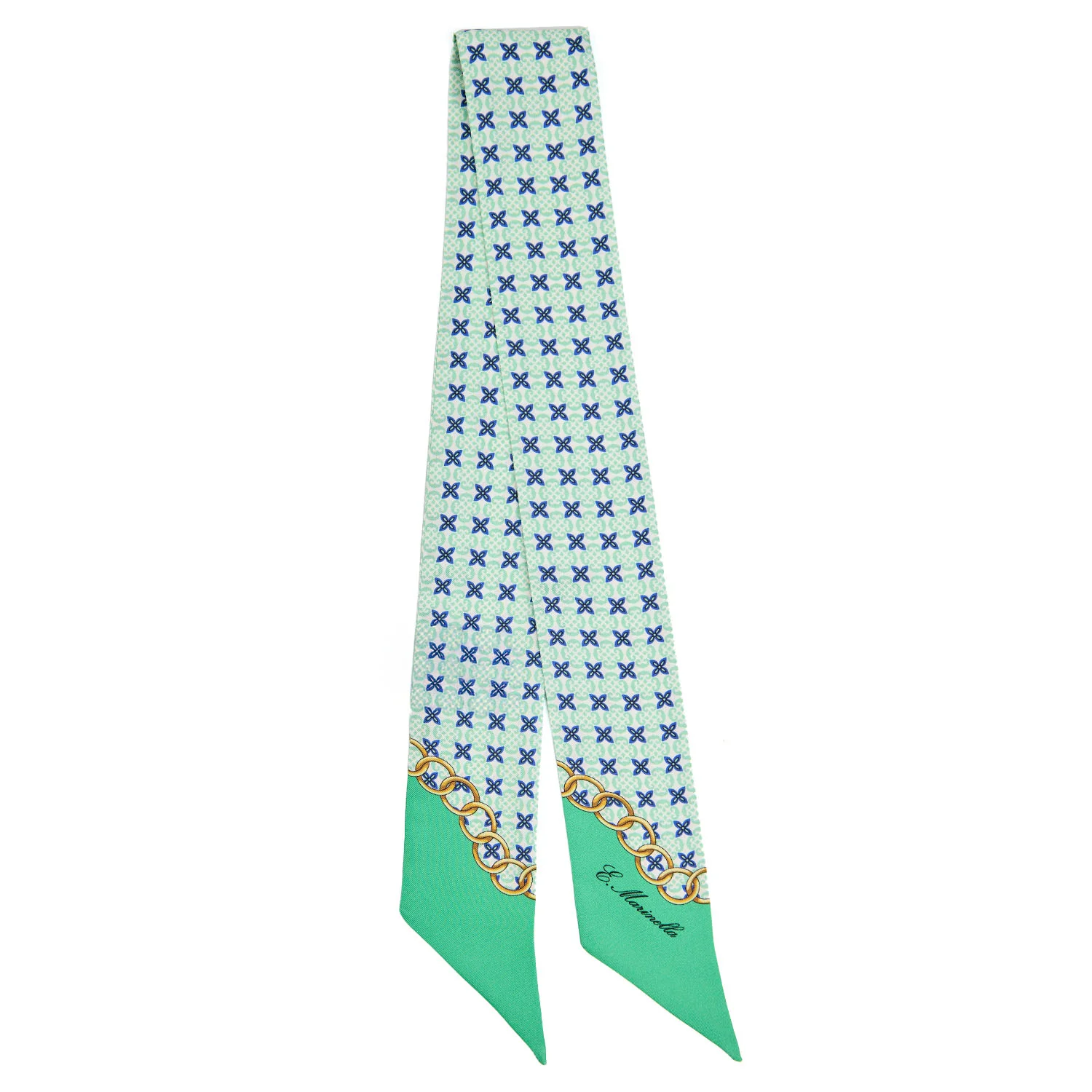 GREEN SILK TWILLY