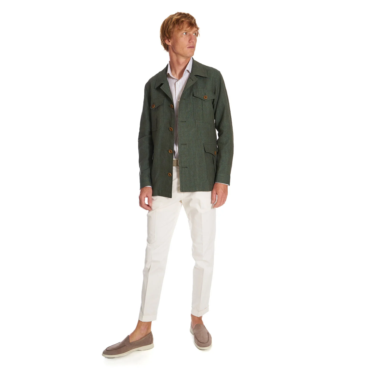 GREEN SAFARI JACKET - Image 7