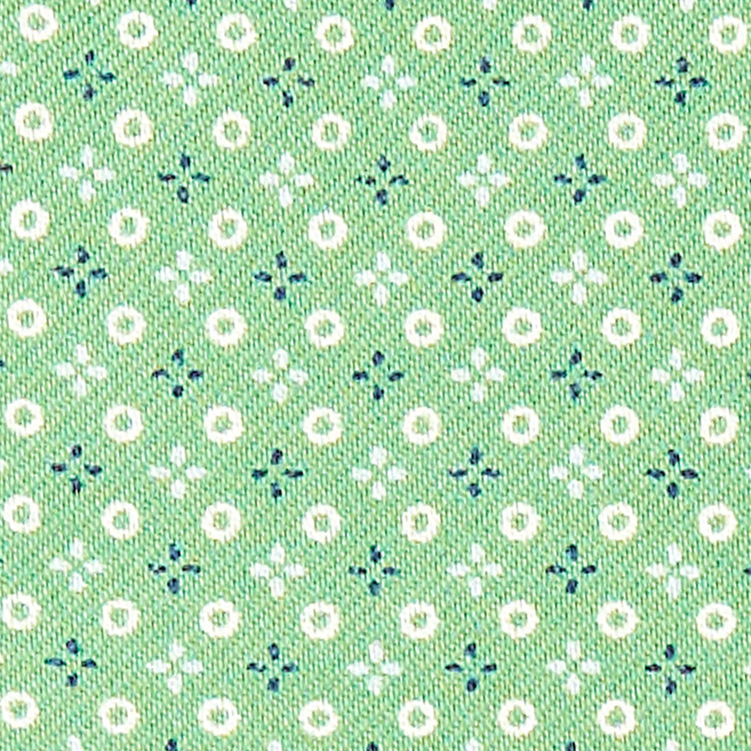 GREEN SILK ASCOT TIE - Image 2