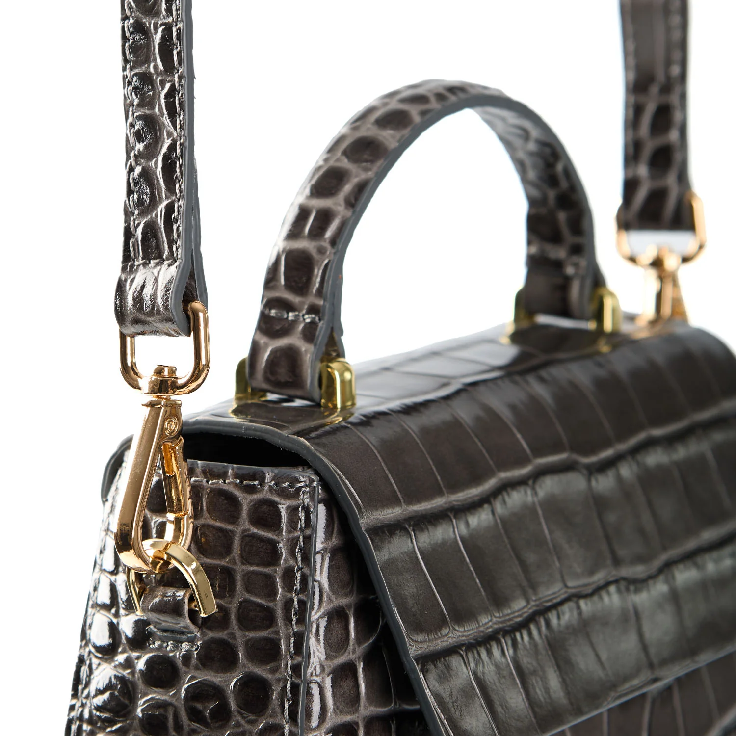 GREY MINI CLEO BAG - Image 6