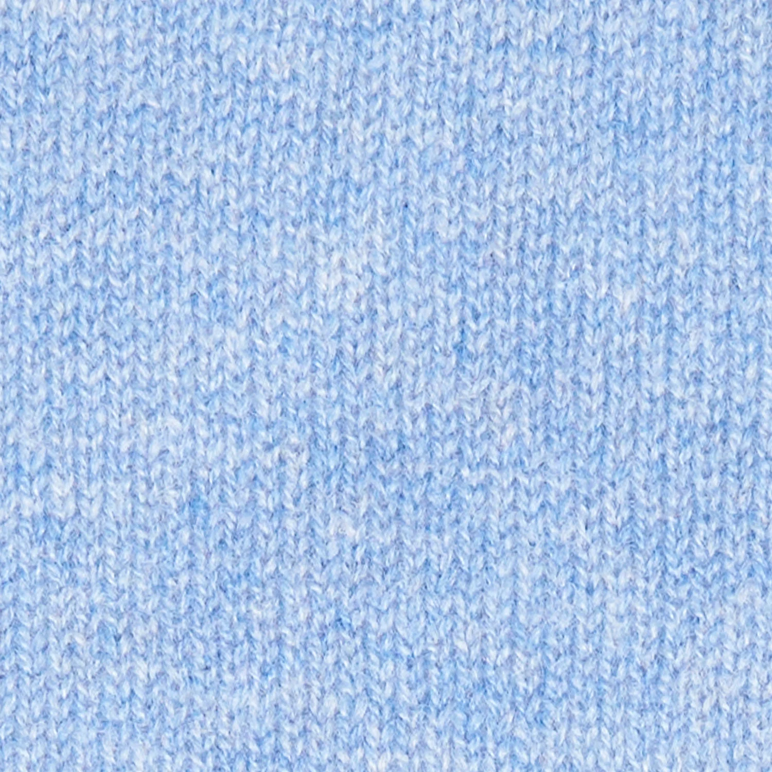 LIGHT BLUE AND WHITE TWO-TONE CASHMERE NECK WARMER - Image 2