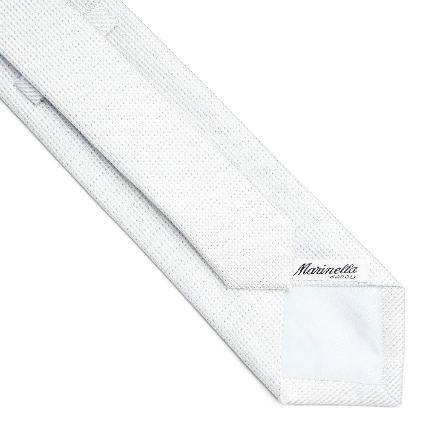 LIGHT BLUE CEREMONIAL TIE - Image 4