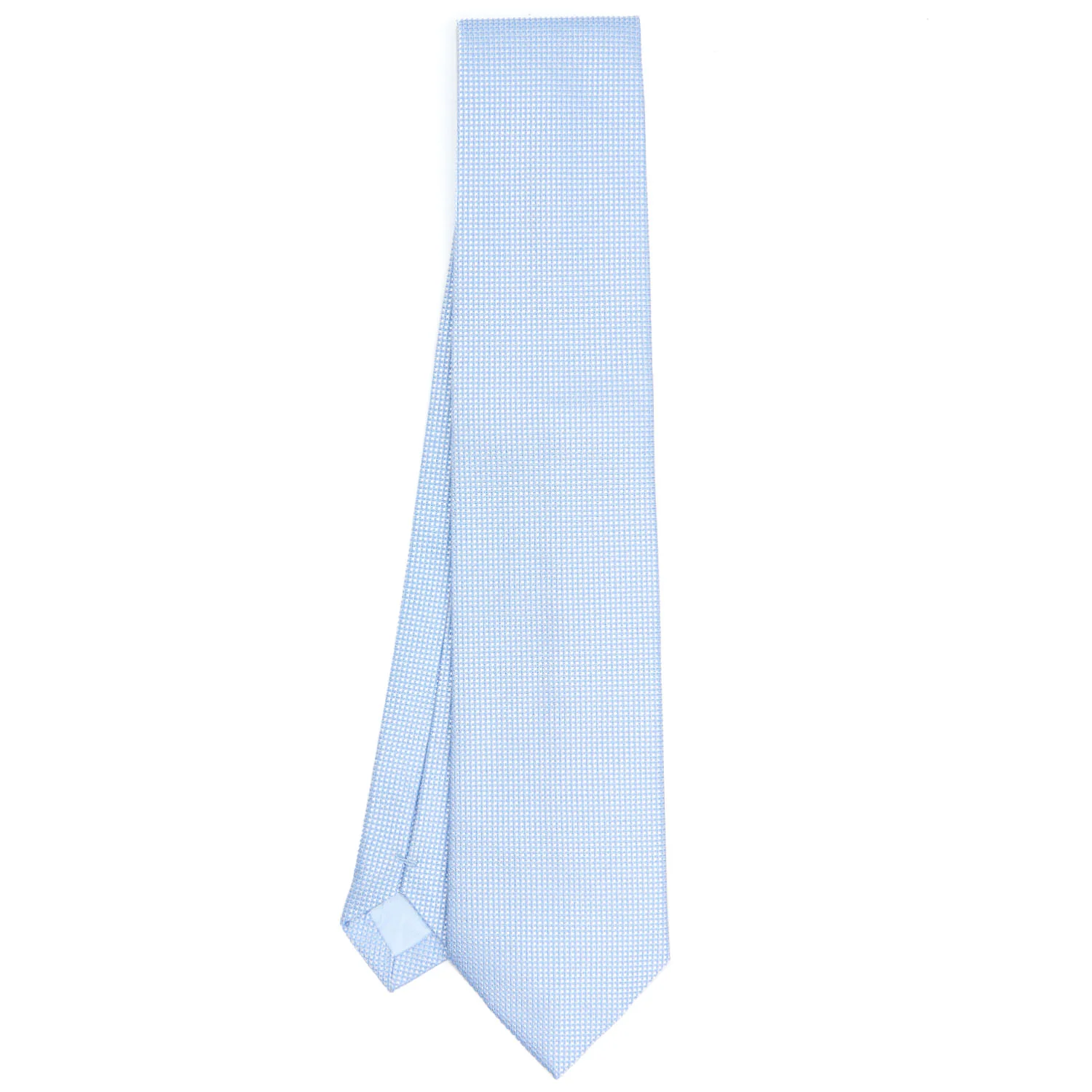 LIGHT BLUE CEREMONIAL TIE - Image 2