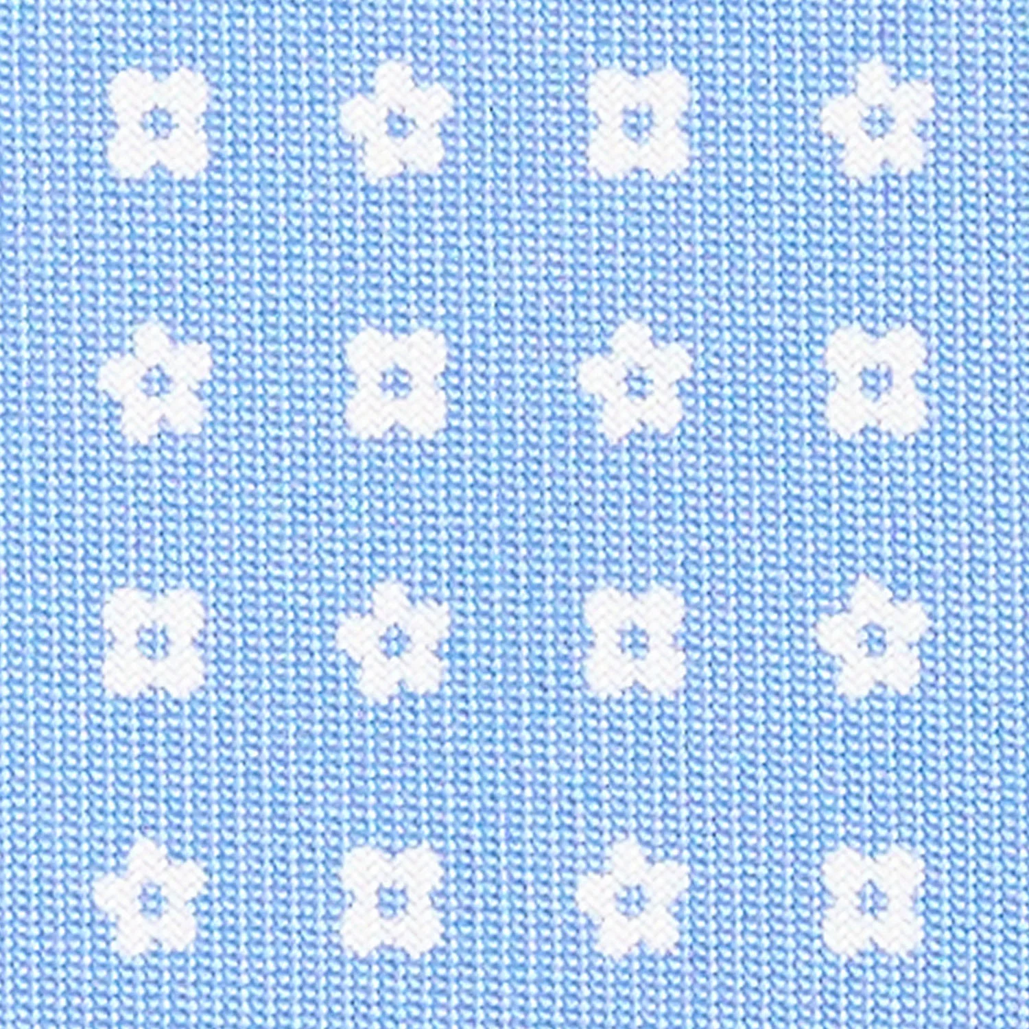 LIGHT BLUE CLASSIC SILK TIE - Image 5