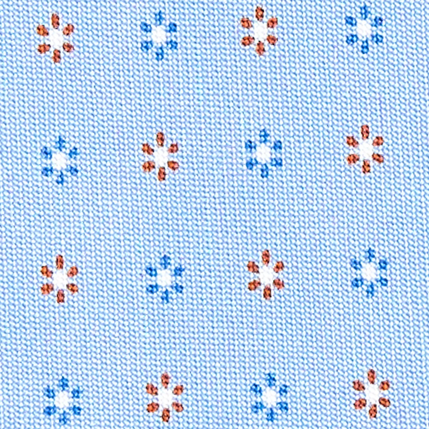 LIGHT BLUE CLASSIC SILK TIE - Image 5