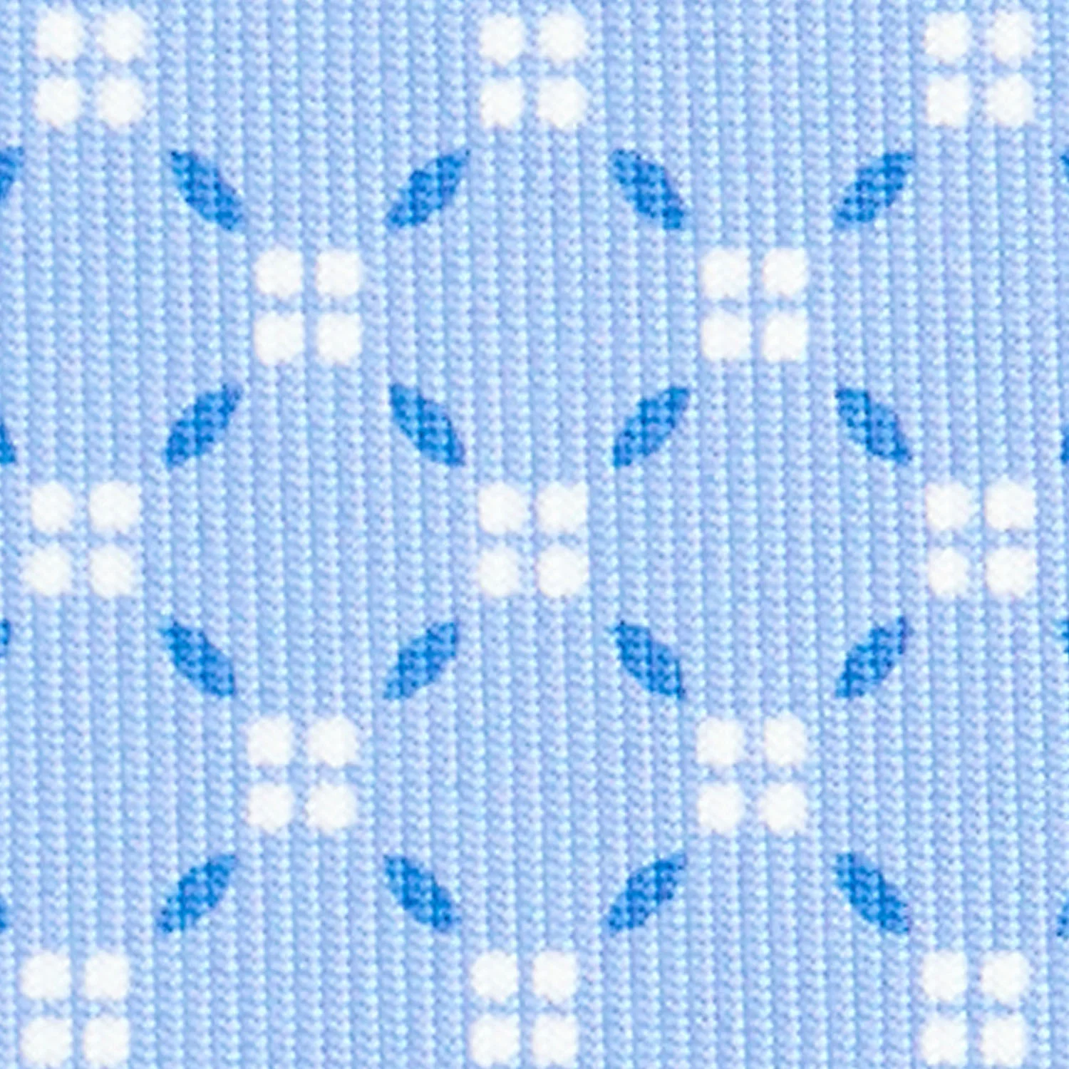 LIGHT BLUE CLASSIC SILK TIE - Image 5