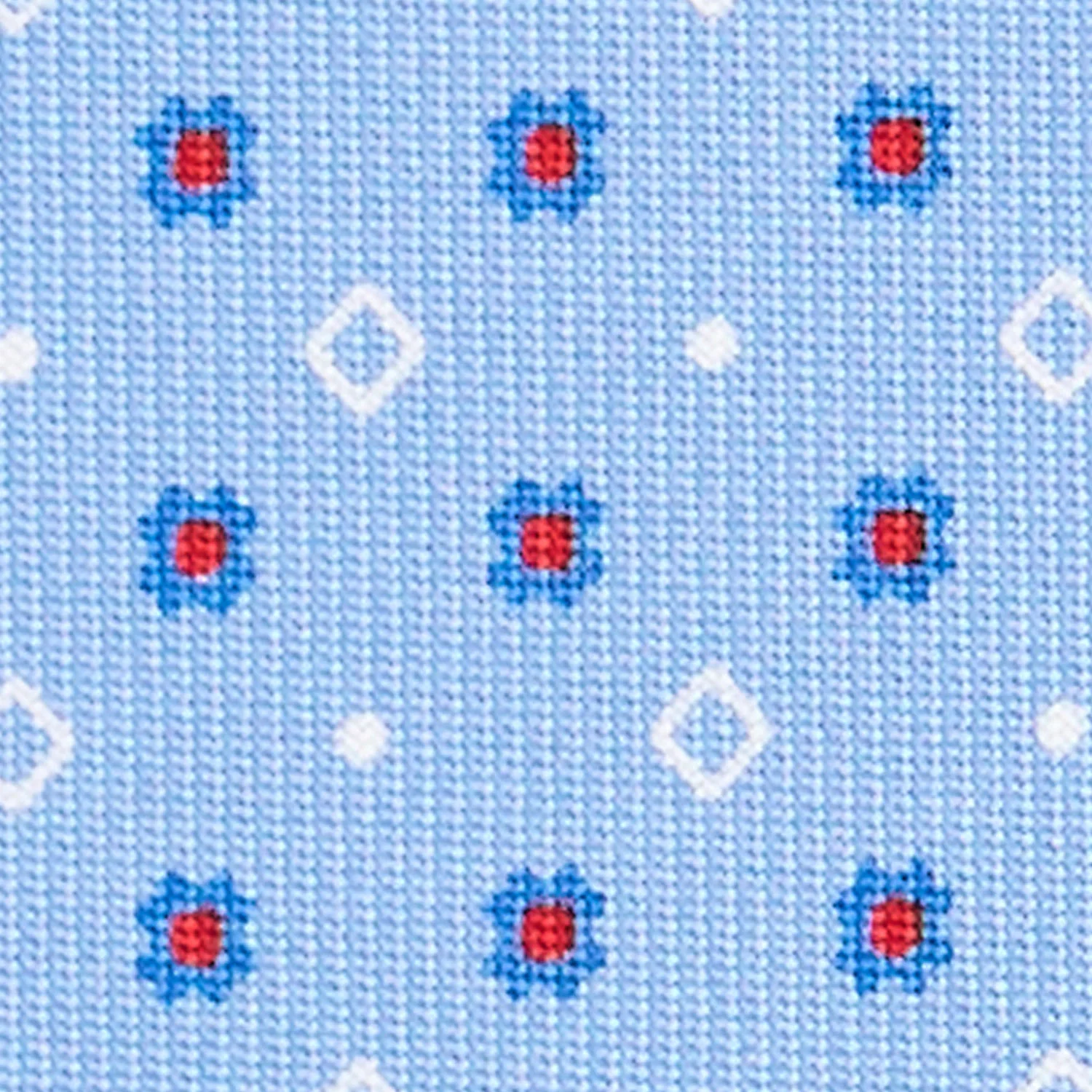 LIGHT BLUE EXTRA LONG SARTORIAL SILK TIE - Image 5