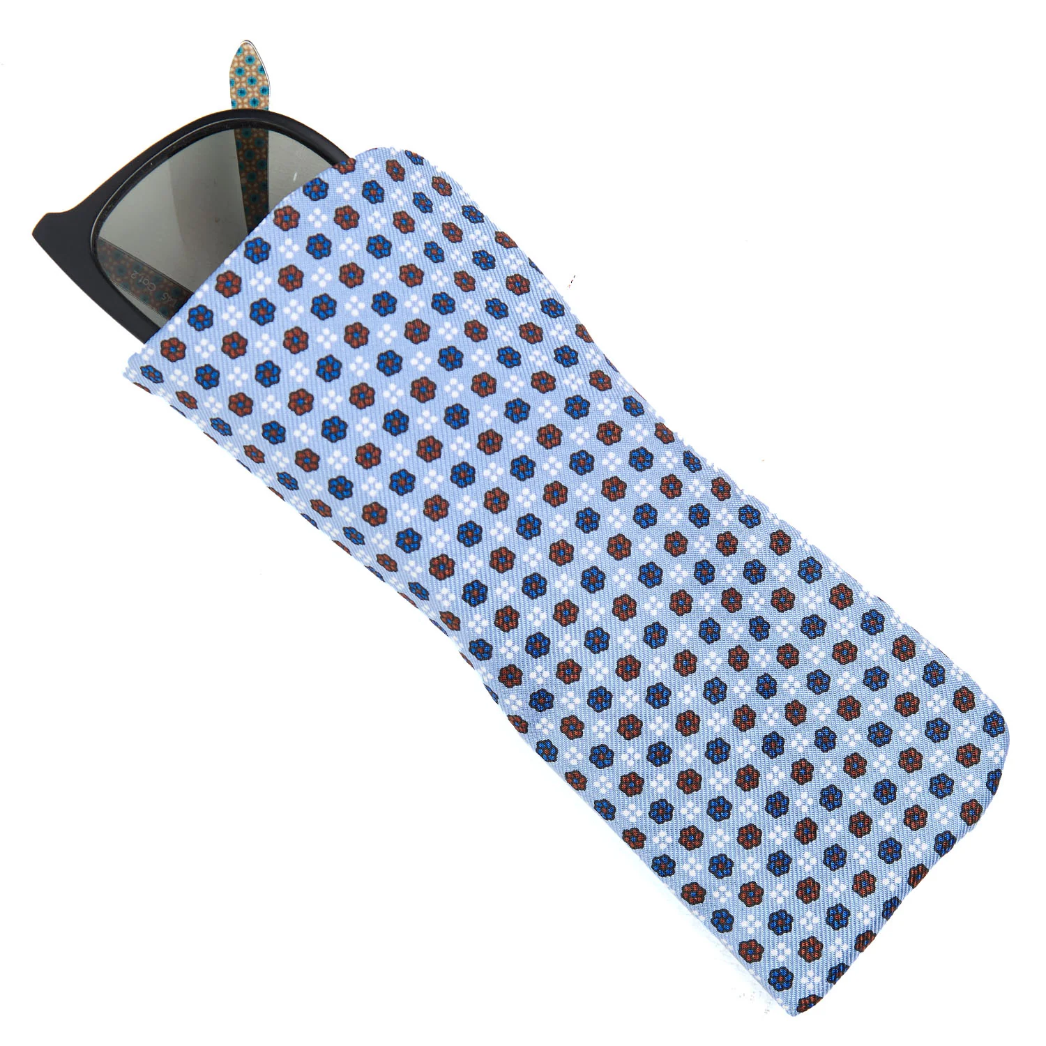 LIGHT BLUE GLASSES CASE