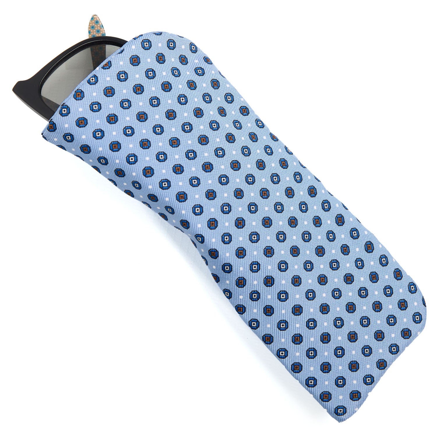 LIGHT BLUE GLASSES CASE
