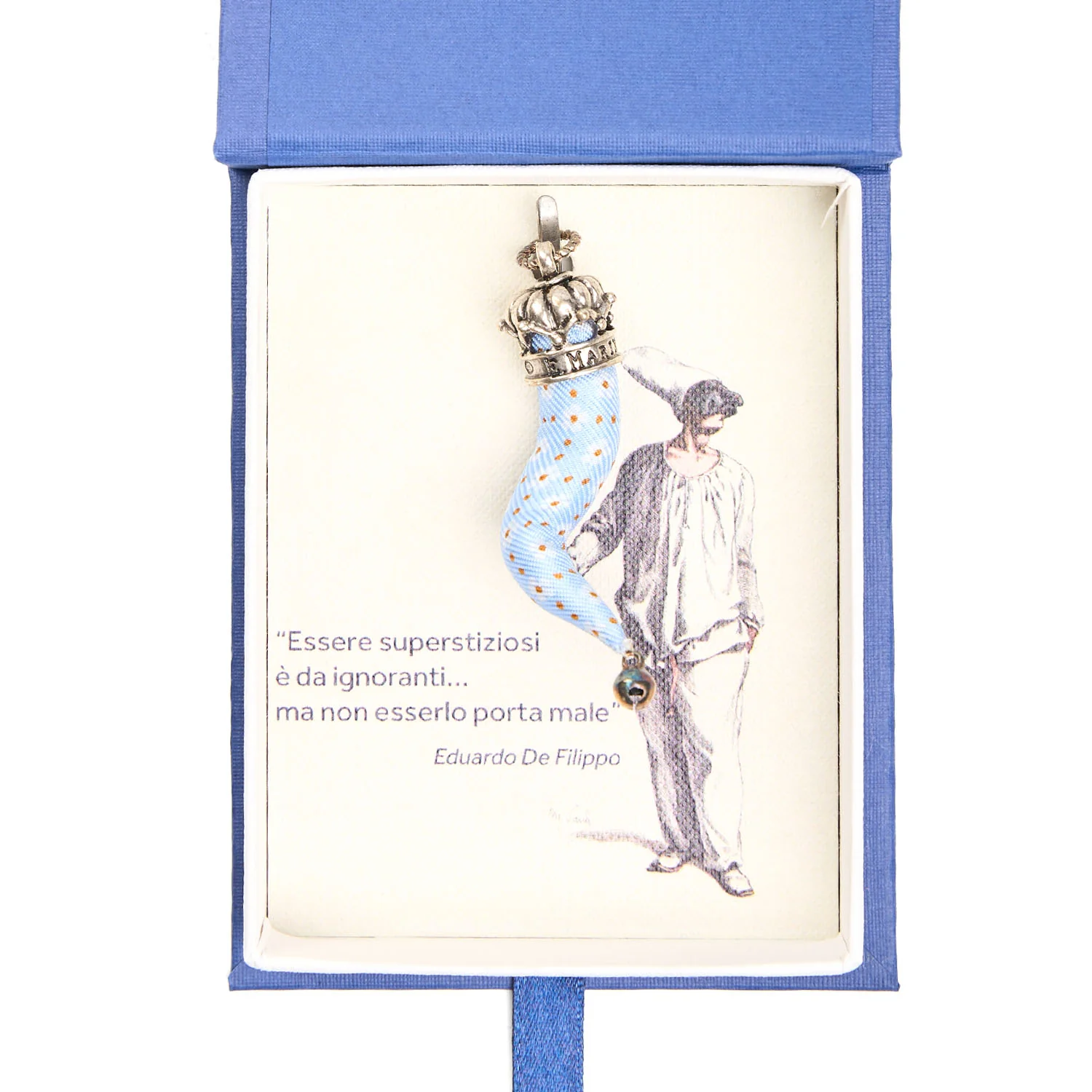 LIGHT BLUE GOOD-LUCK CHARM - Image 2