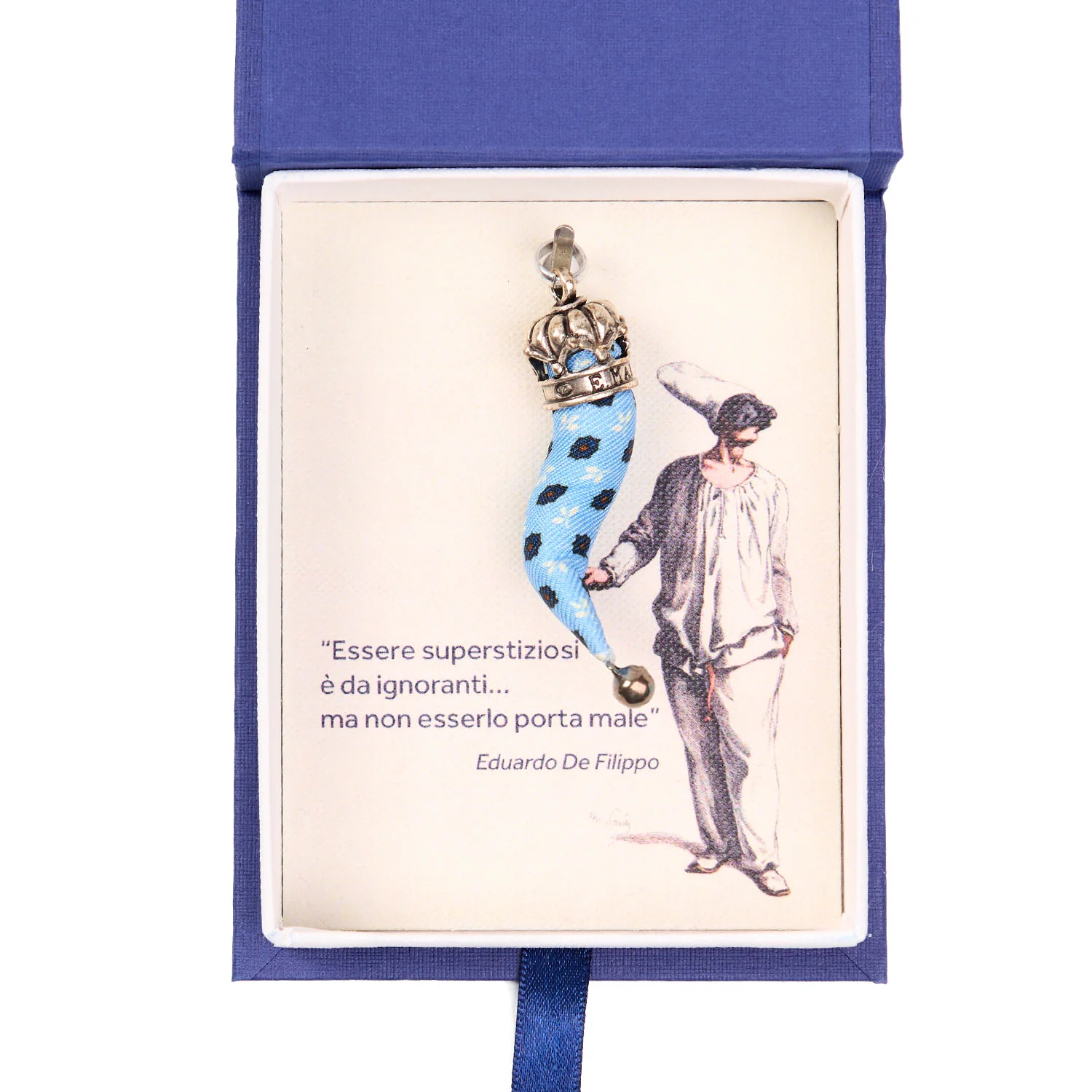 LIGHT BLUE GOOD-LUCK CHARM - Image 2