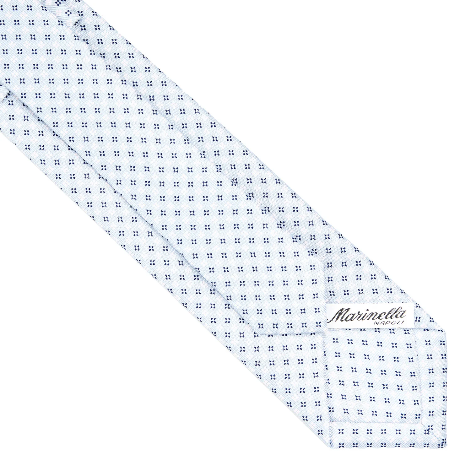 LIGHT BLUE SARTORIAL 7 CM SILK TIE - Image 4