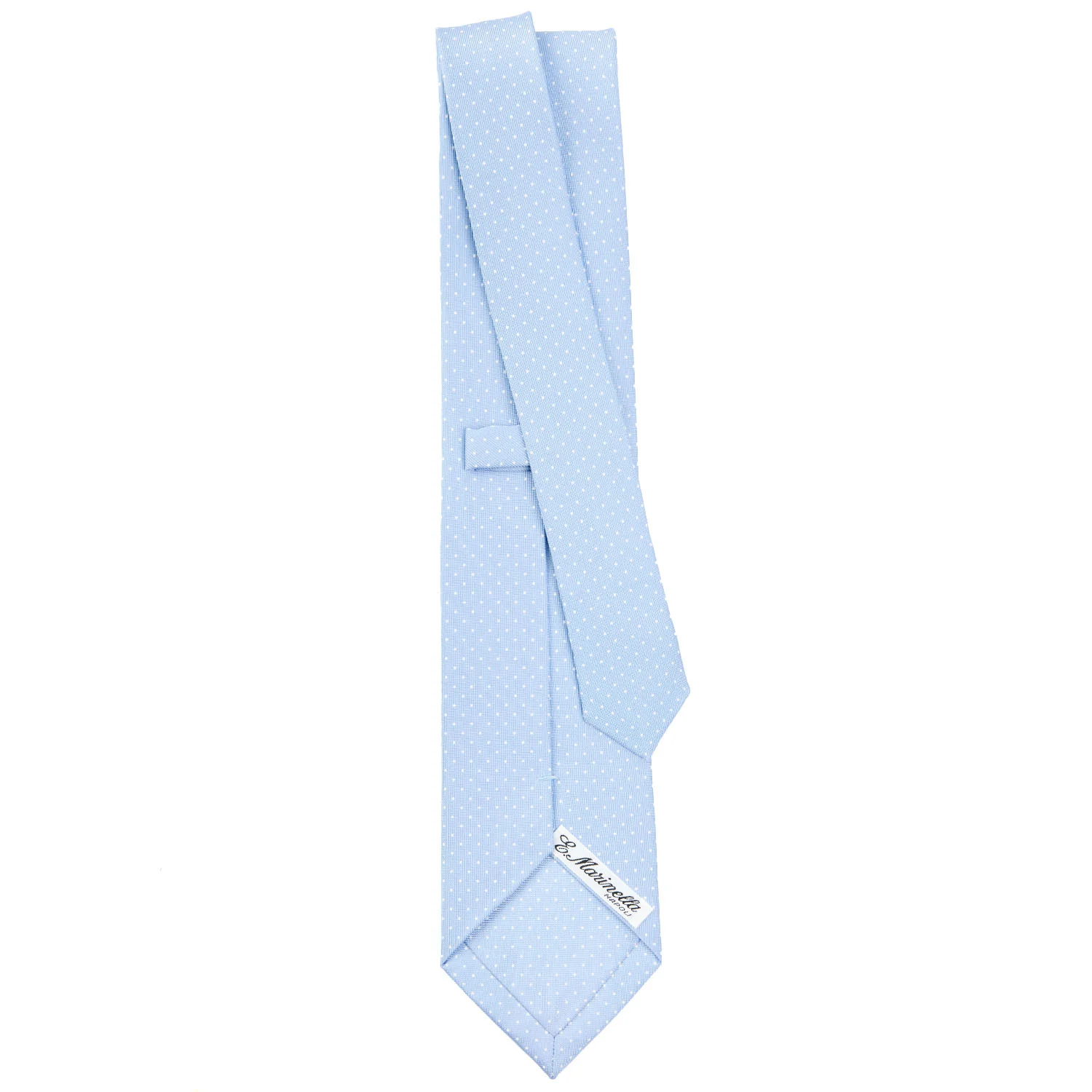LIGHT BLUE SARTORIAL CLASSIC SILK TIE - Image 3