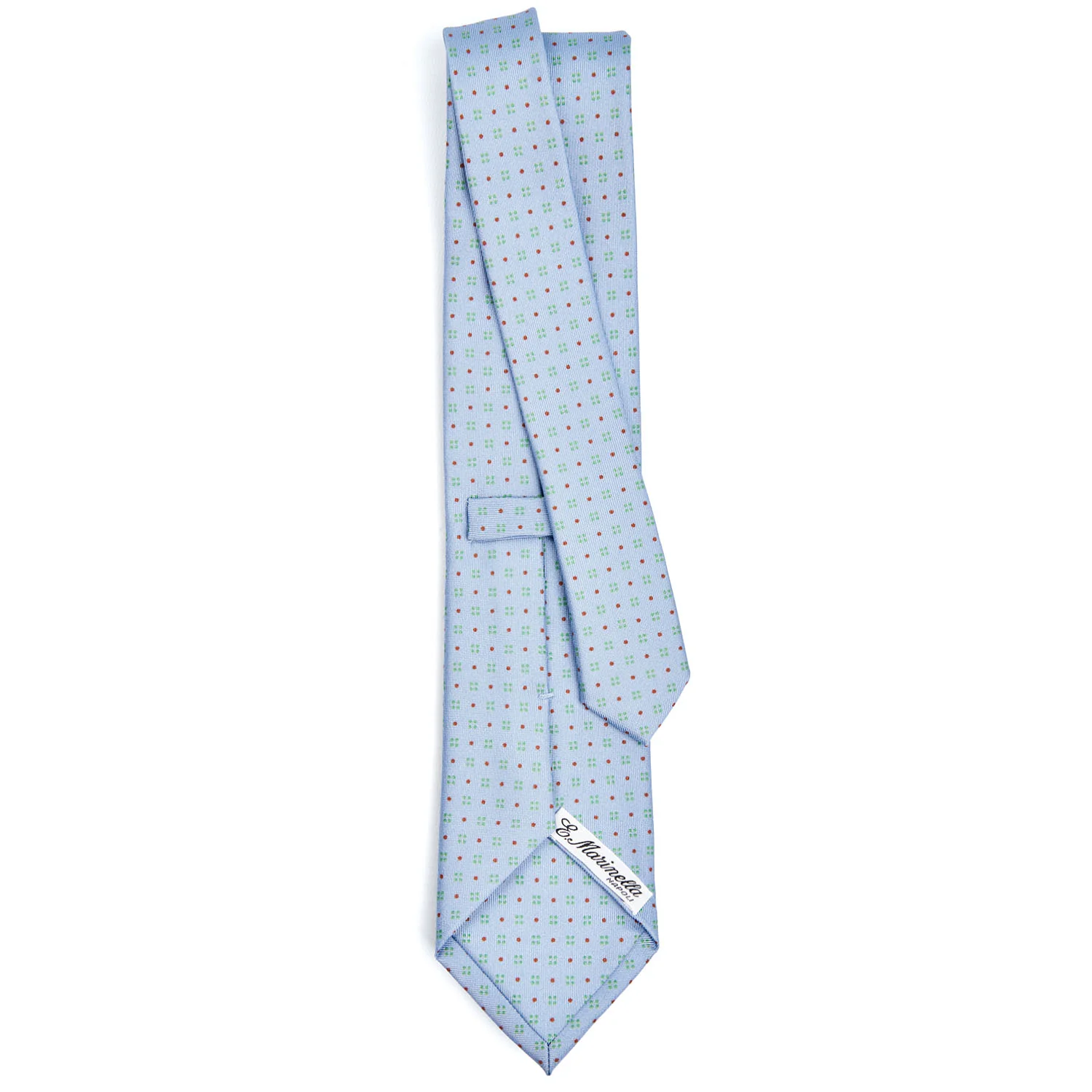 LIGHT BLUE SARTORIAL CLASSIC SILK TIE - Image 3