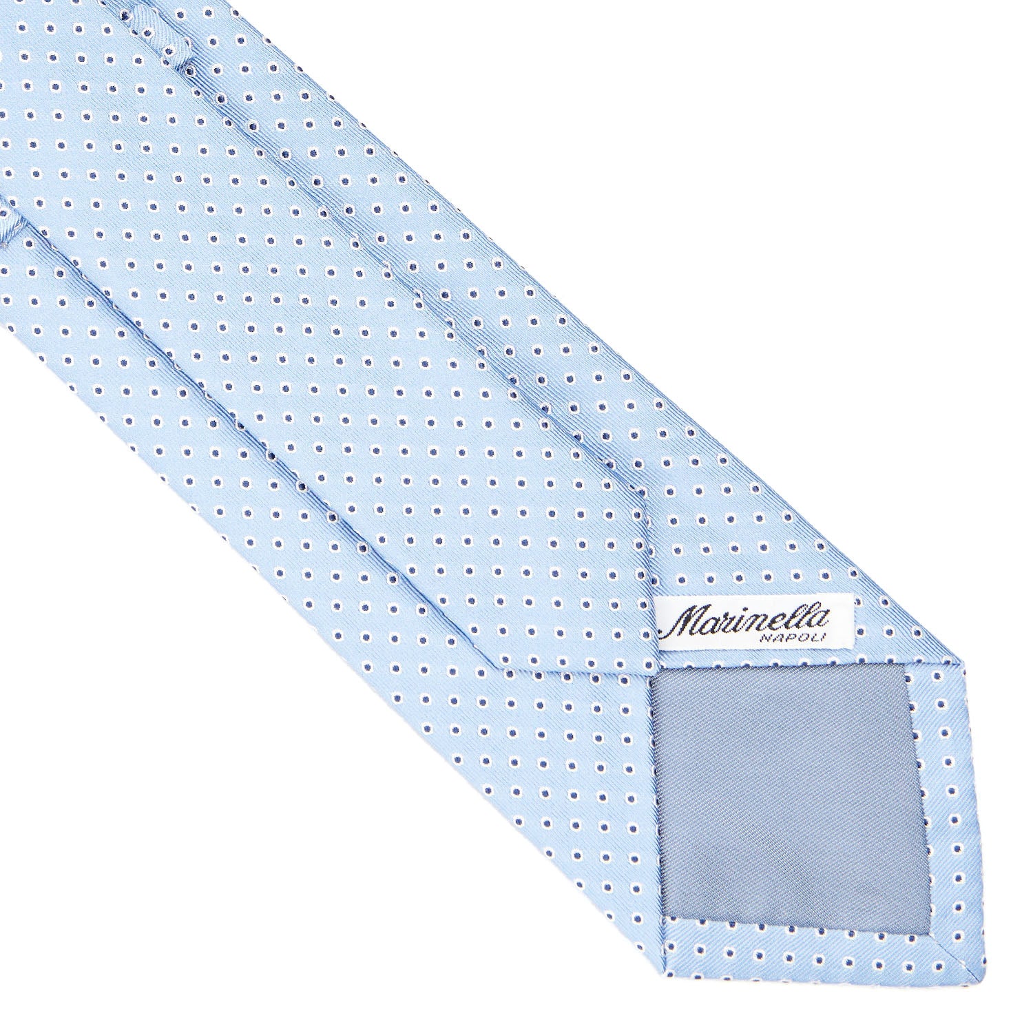 LIGHT BLUE SARTORIAL JACQUARD SILK TIE - Image 4