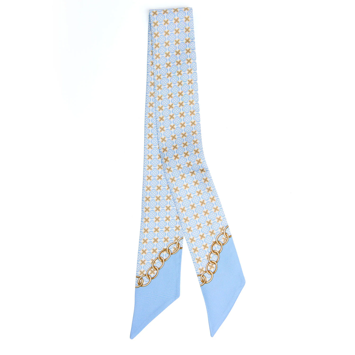 LIGHT BLUE SILK TWILLY - Image 3