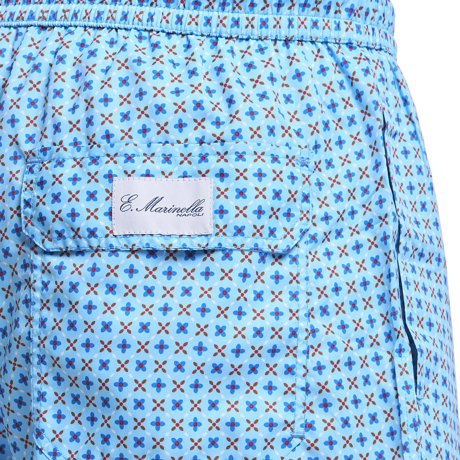 LIGHT BLUE SWIM SHORTS - Image 3