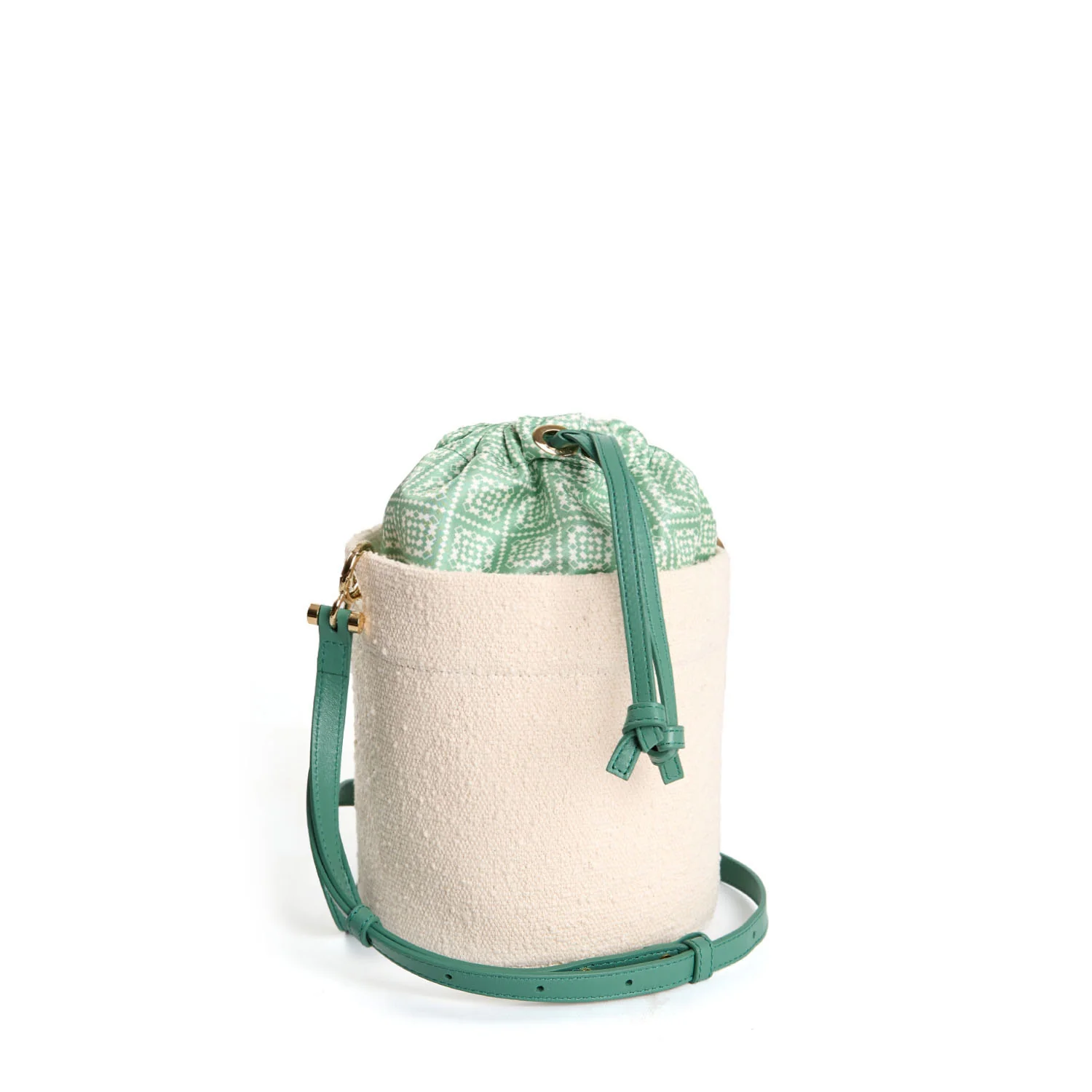 LIGHT GREEN BASKET BAG - Image 7