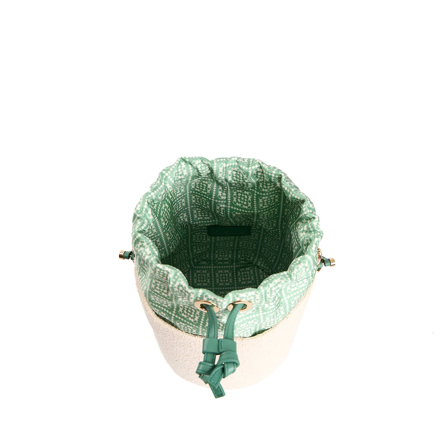 LIGHT GREEN BASKET BAG - Image 8