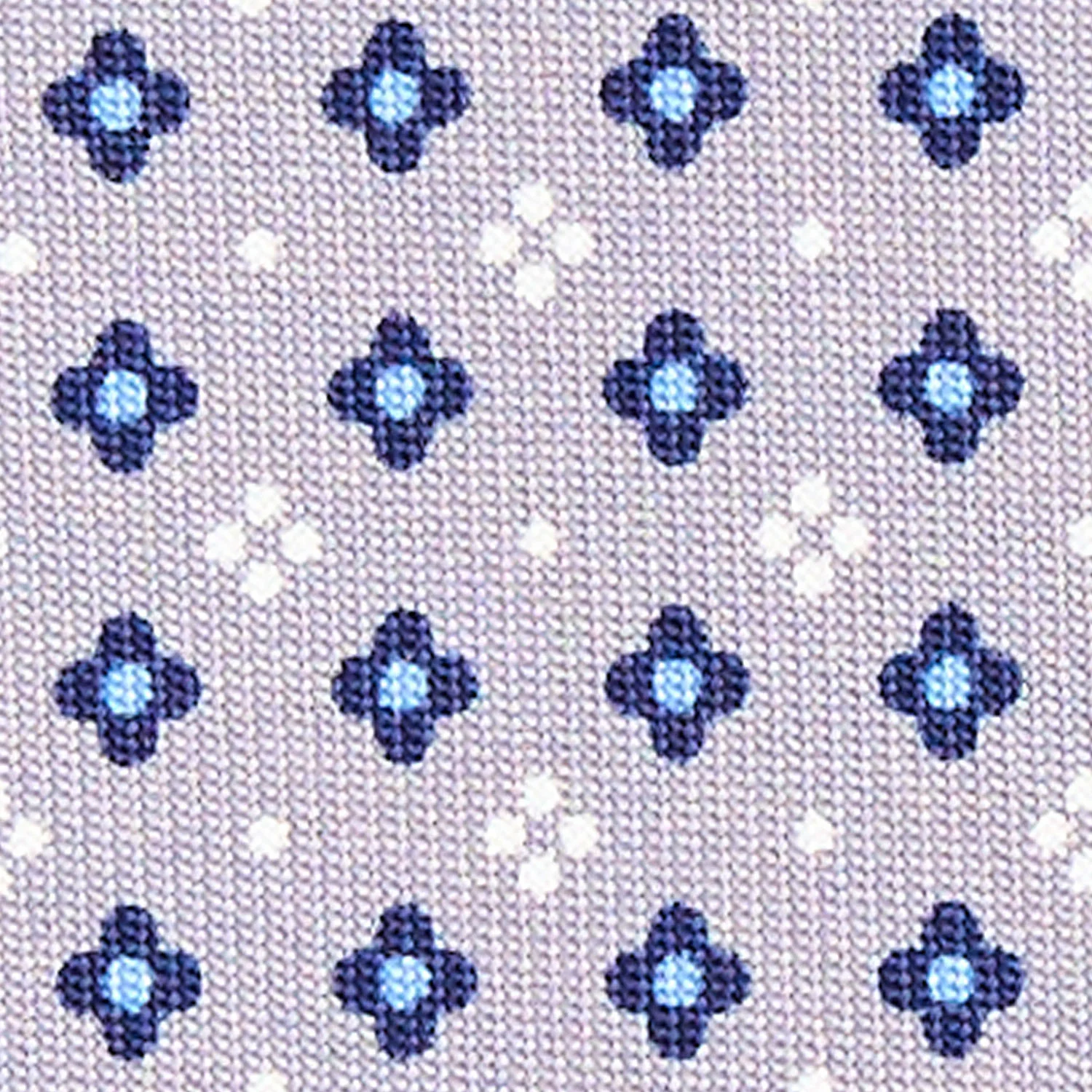 LIGHT GREY CLASSIC SILK TIE - Image 5