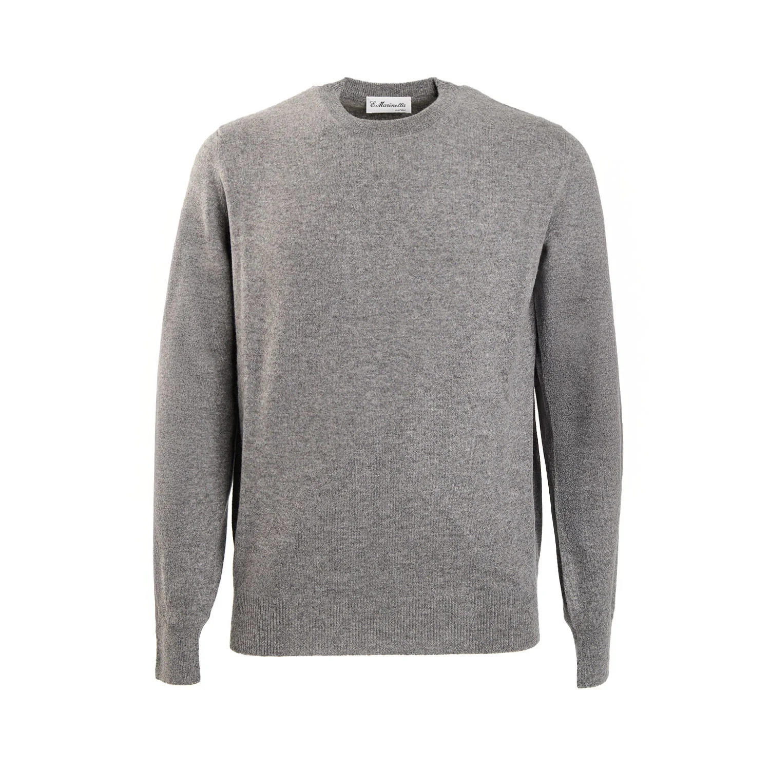 LIGHT GREY CREWNECK SWEATER - Image 6