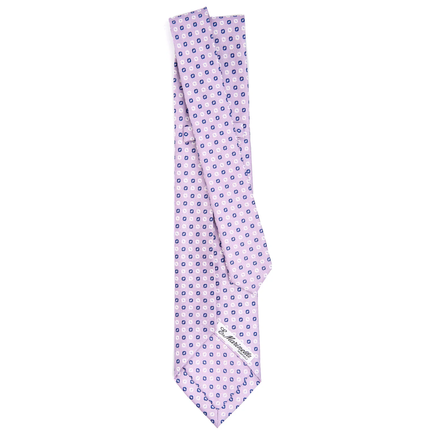 LILAC 5 FOLD SARTORIAL SILK TIE - Image 3