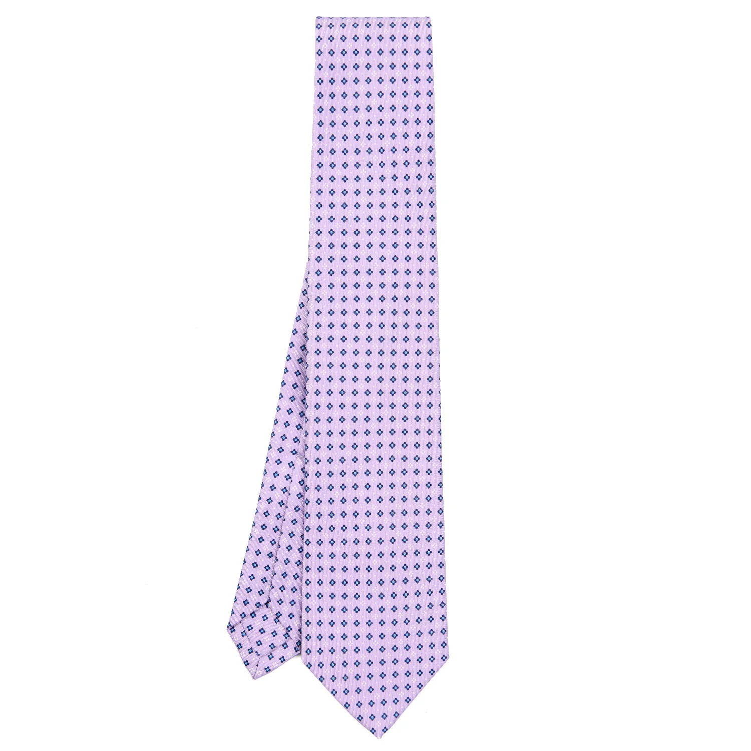 LILAC 5 FOLD SARTORIAL SILK TIE - Image 2