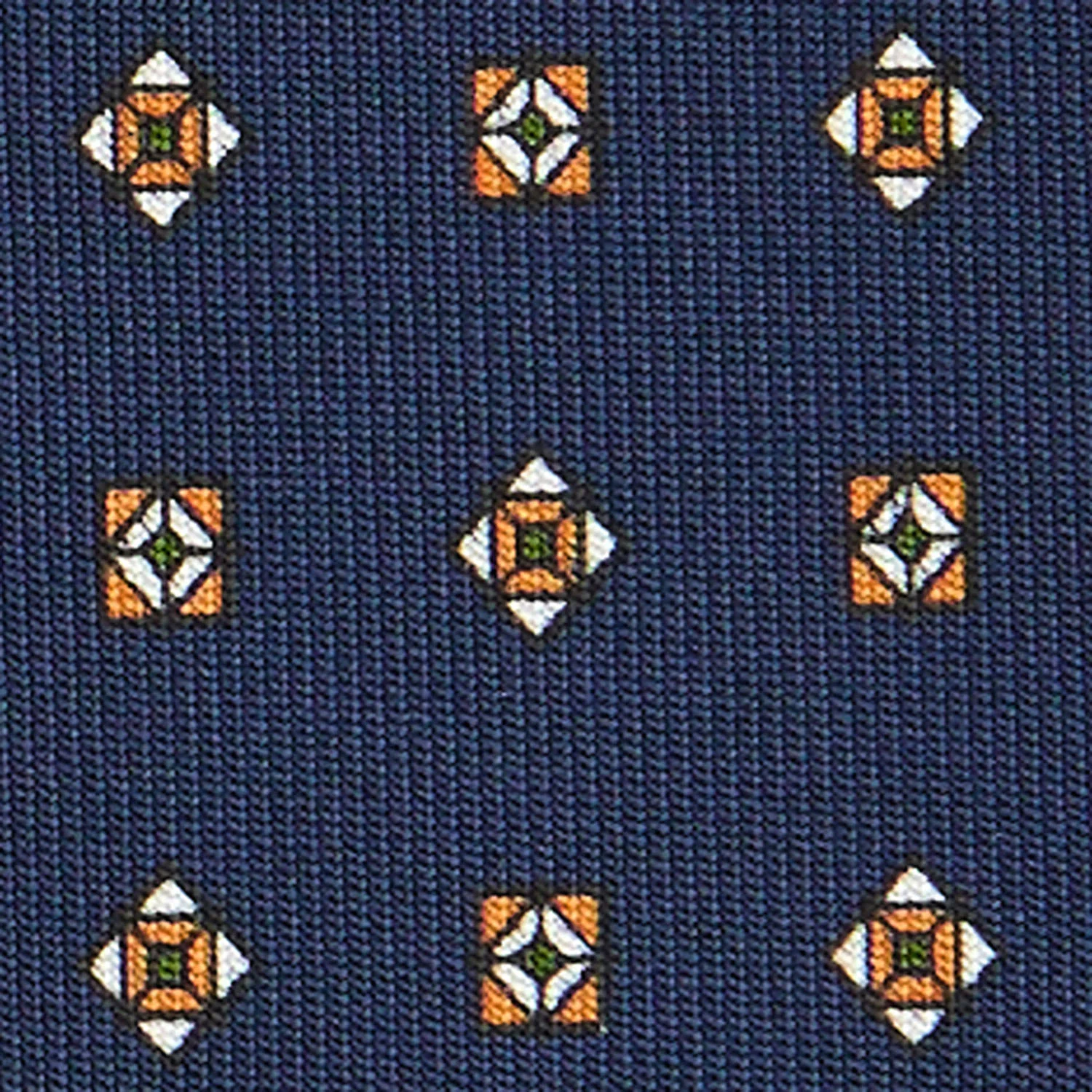 MID BLUE CLASSIC SILK TIE - Image 5