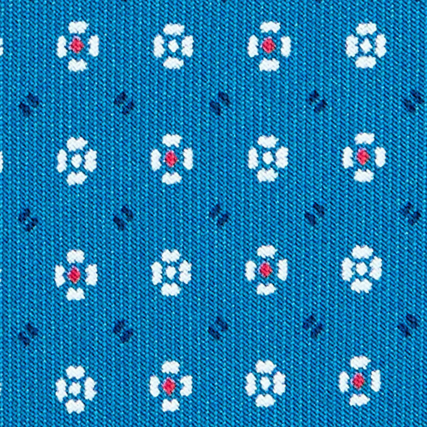 MID BLUE SARTORIAL CLASSIC SILK TIE - Image 5