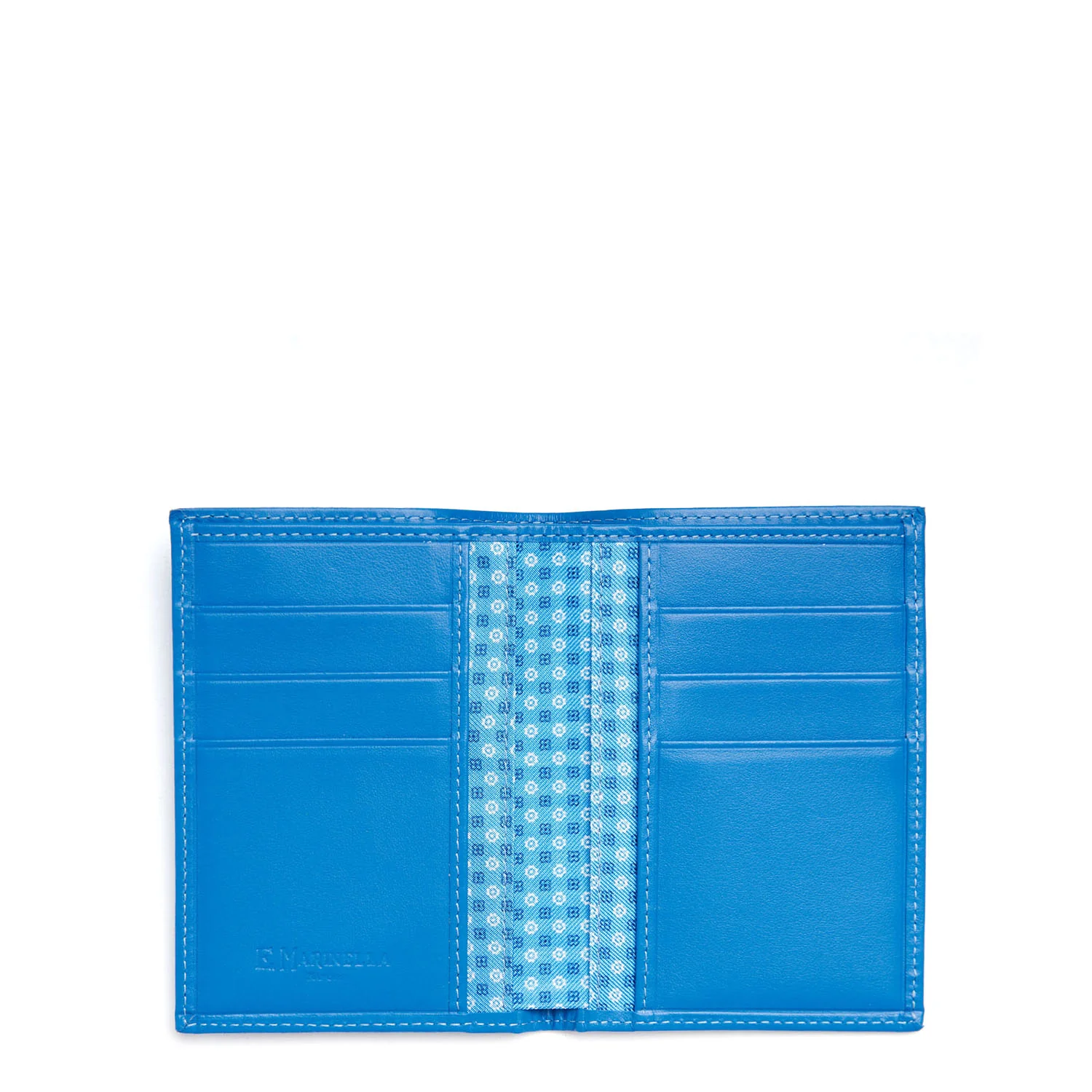 MID BLUE VERTICAL WALLET - Image 2