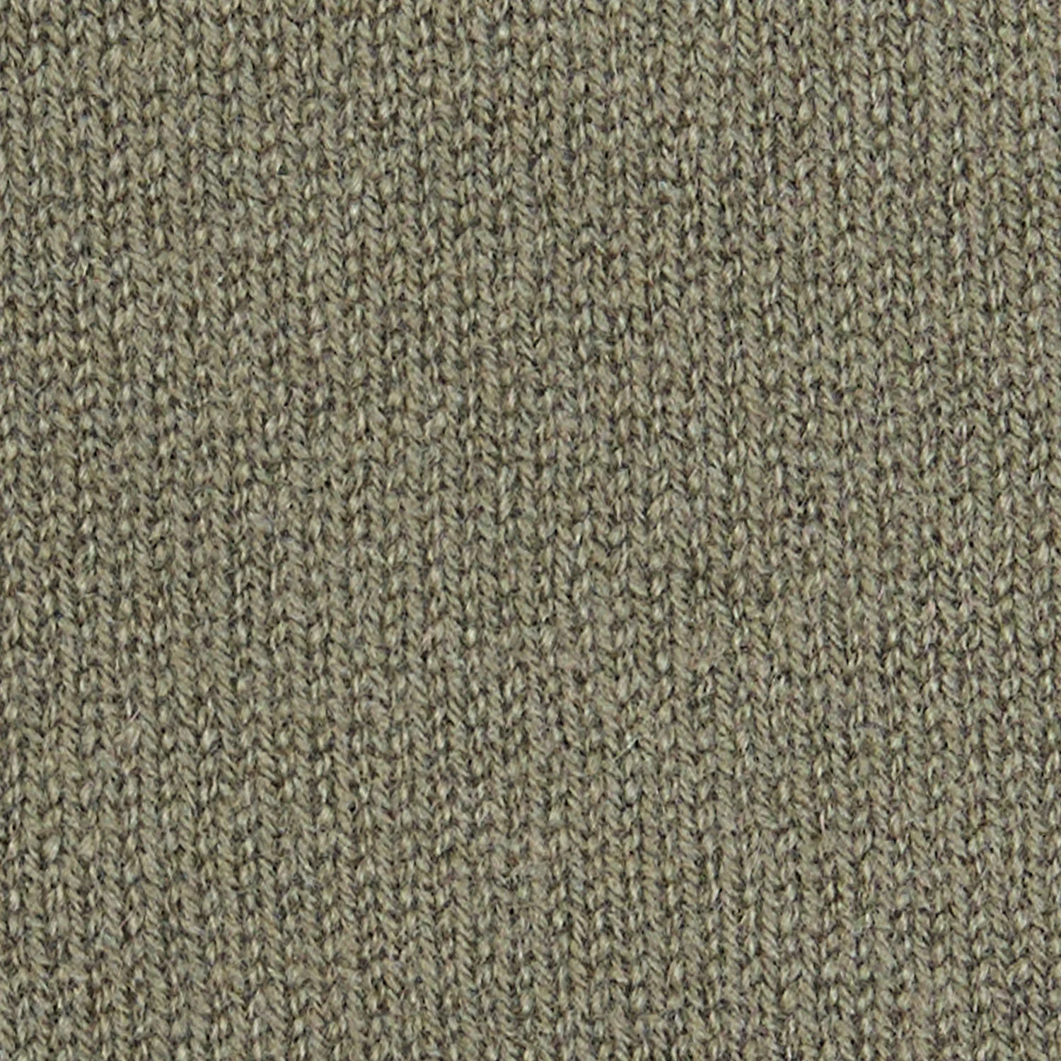 OLIVE GREEN AND BEIGE TWO-TONE CASHMERE NECK WARMER - Image 2