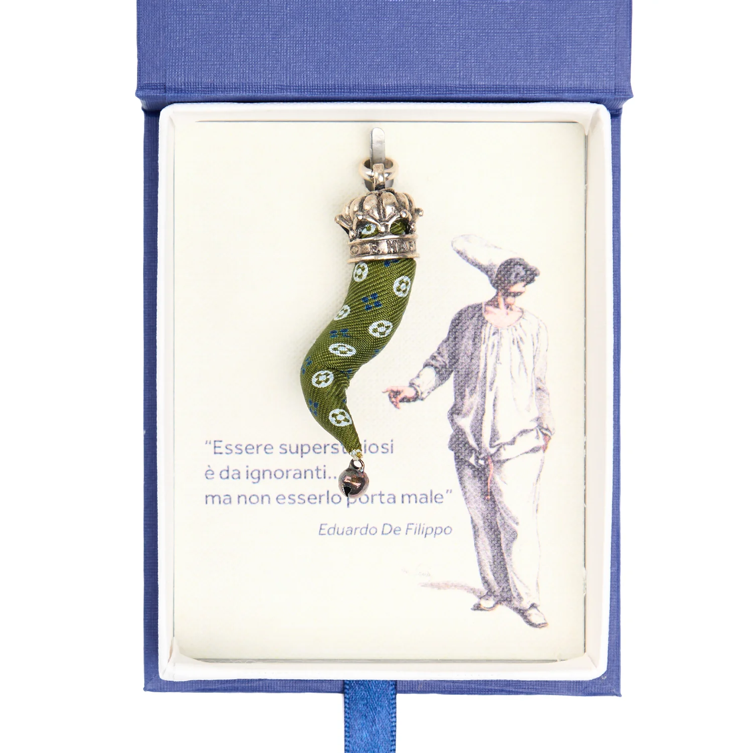 OLIVE GREEN GOOD-LUCK CHARM - Image 2