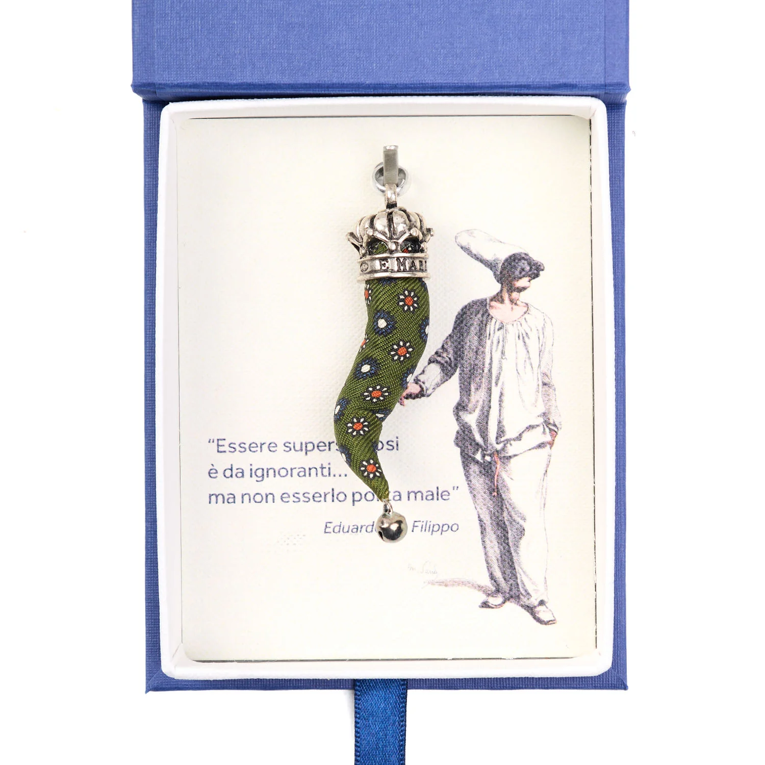 OLIVE GREEN GOOD-LUCK CHARM - Image 2