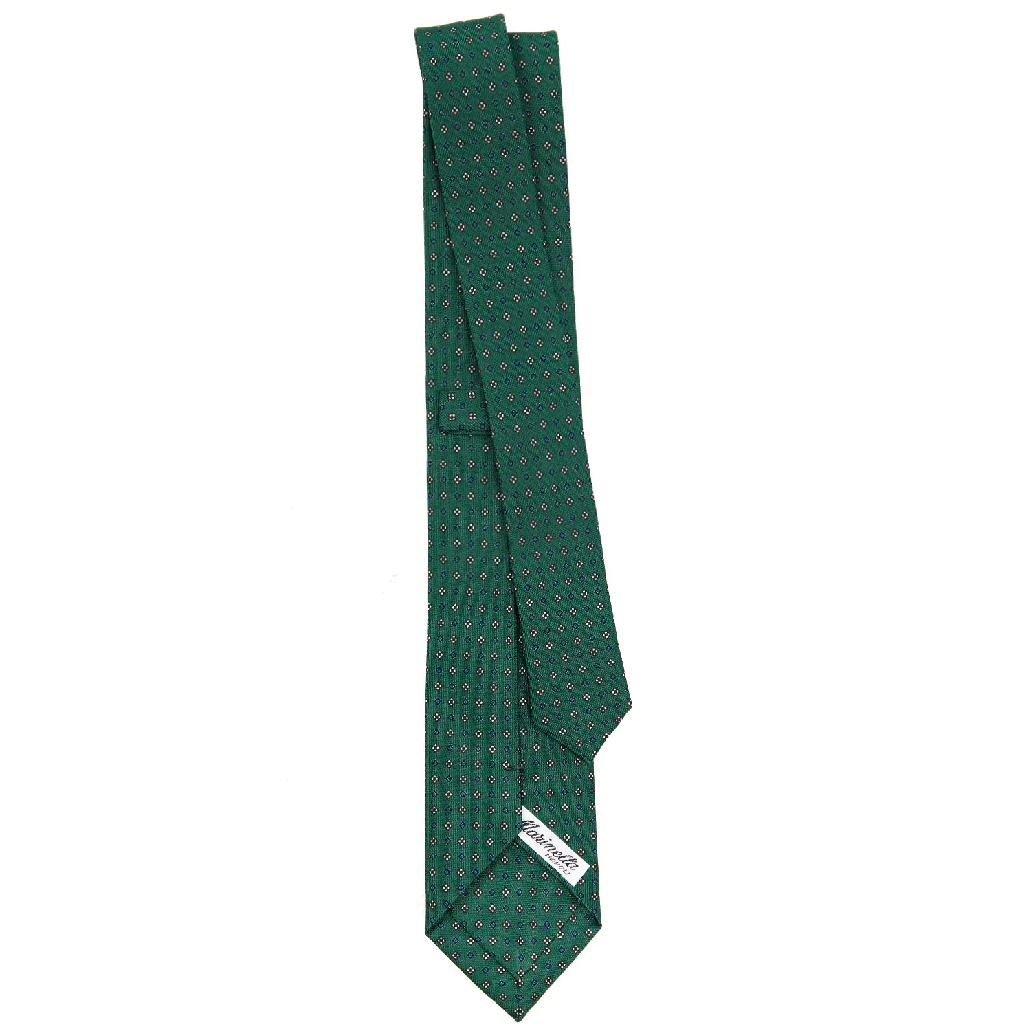 DARK GREEN SARTORIAL 7 CM SILK TIE - Image 3