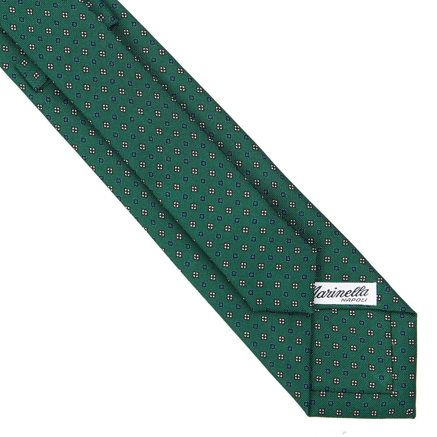 DARK GREEN SARTORIAL 7 CM SILK TIE - Image 4
