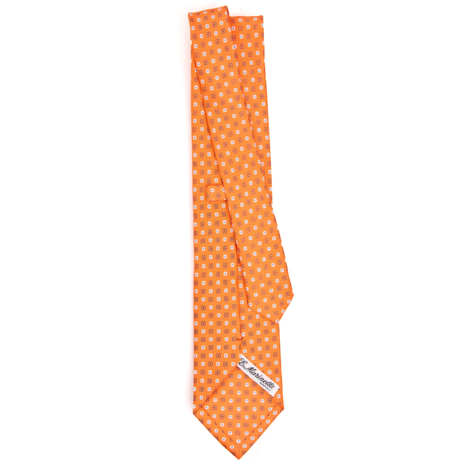 ORANGE CLASSIC SILK TIE - Image 3