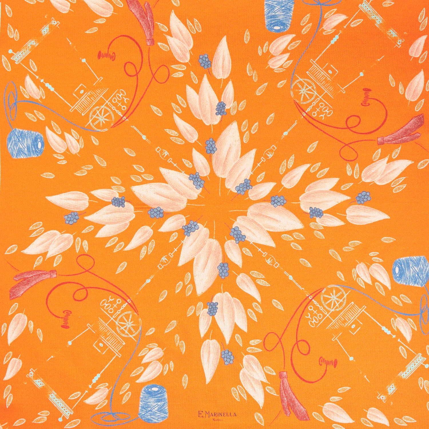 SILK AND ORANGE FIBER SCARF - Image 4