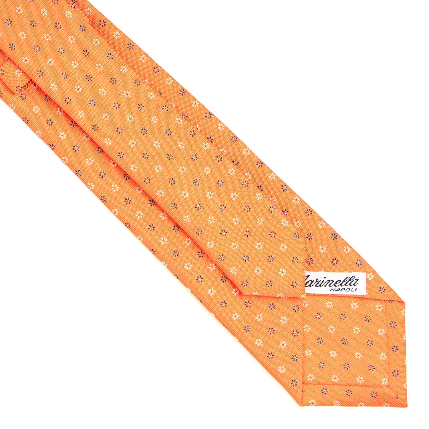 ORANGE SARTORIAL 7 CM SILK TIE - Image 4