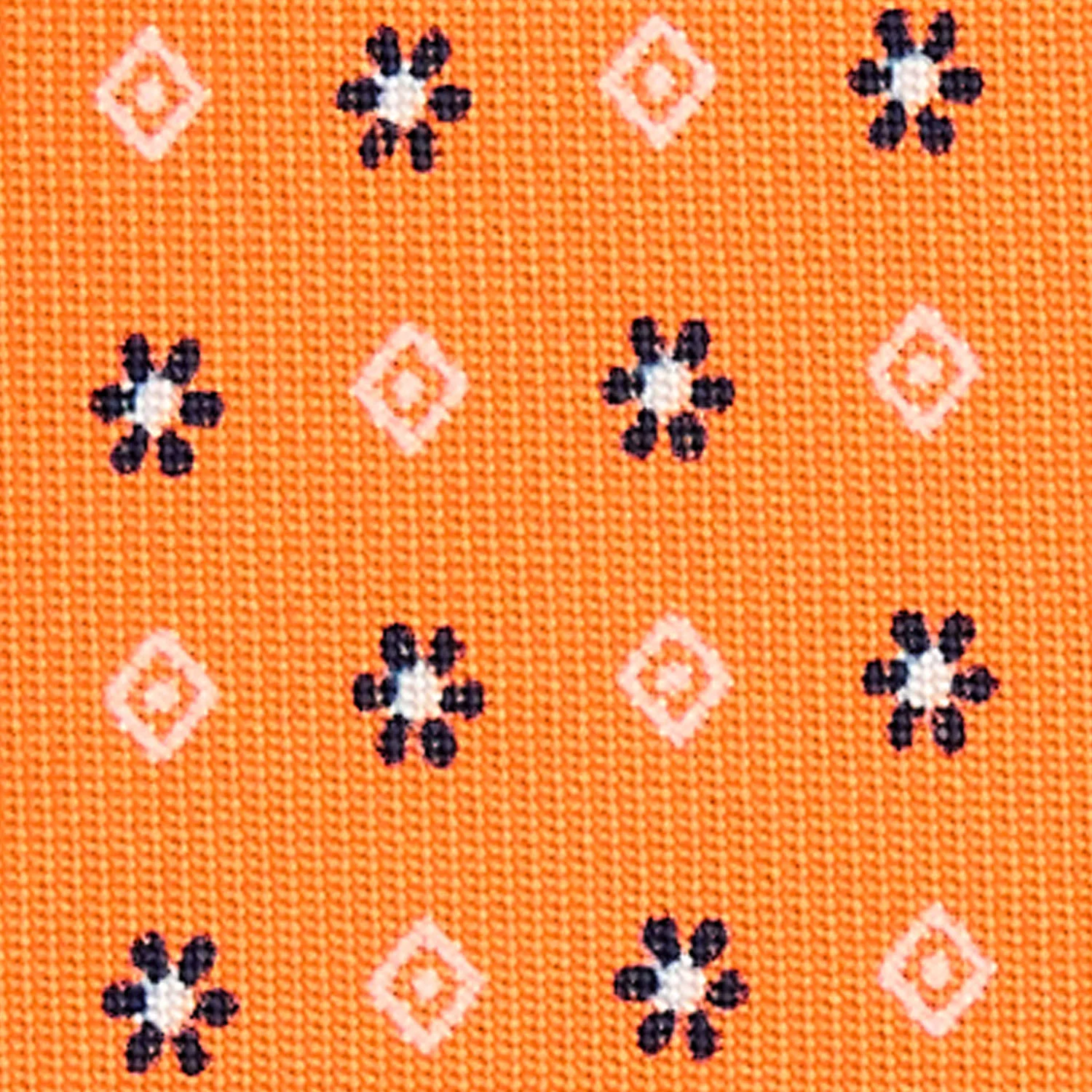 ORANGE SARTORIAL 7 CM SILK TIE - Image 5