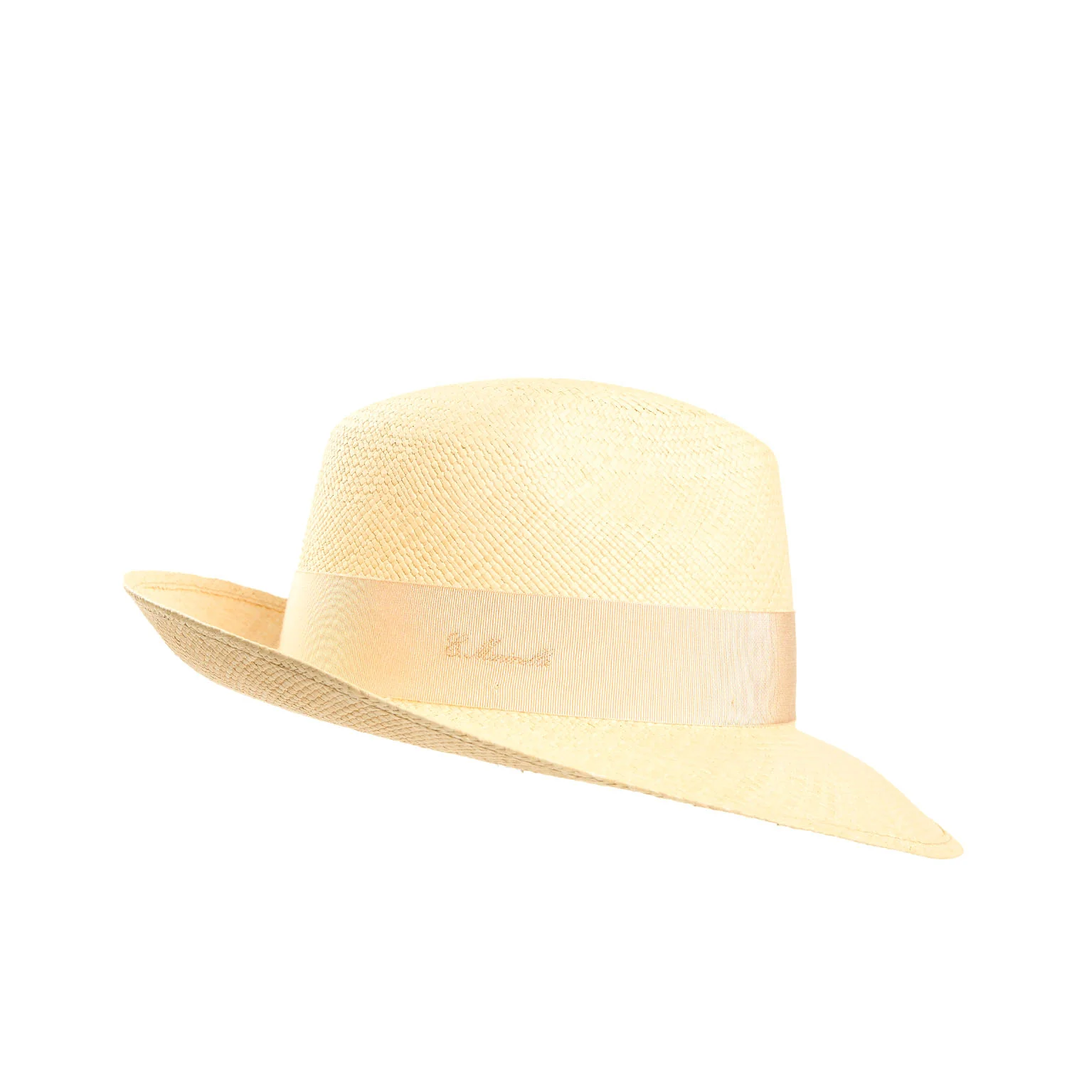 PANAMA AMEDEO MODEL WITH LIGHT BLUE SILK DETAILS, 55 CM - Image 2
