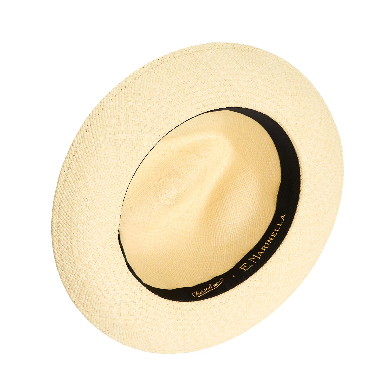 PANAMA AMEDEO MODEL WITH MID BLUE SILK DETAILS, 60 CM - Image 6