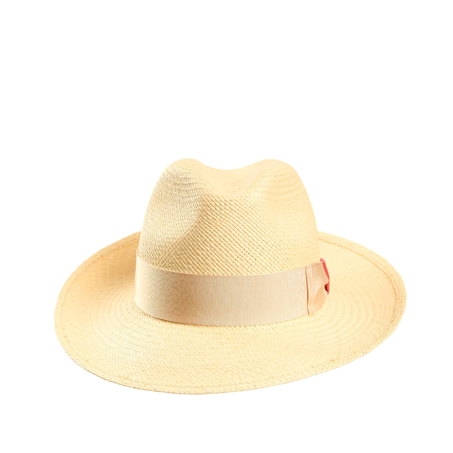 PANAMA AMEDEO MODEL WITH PINK SILK DETAILS ON BOW AND BAND, 55 CM - Image 7