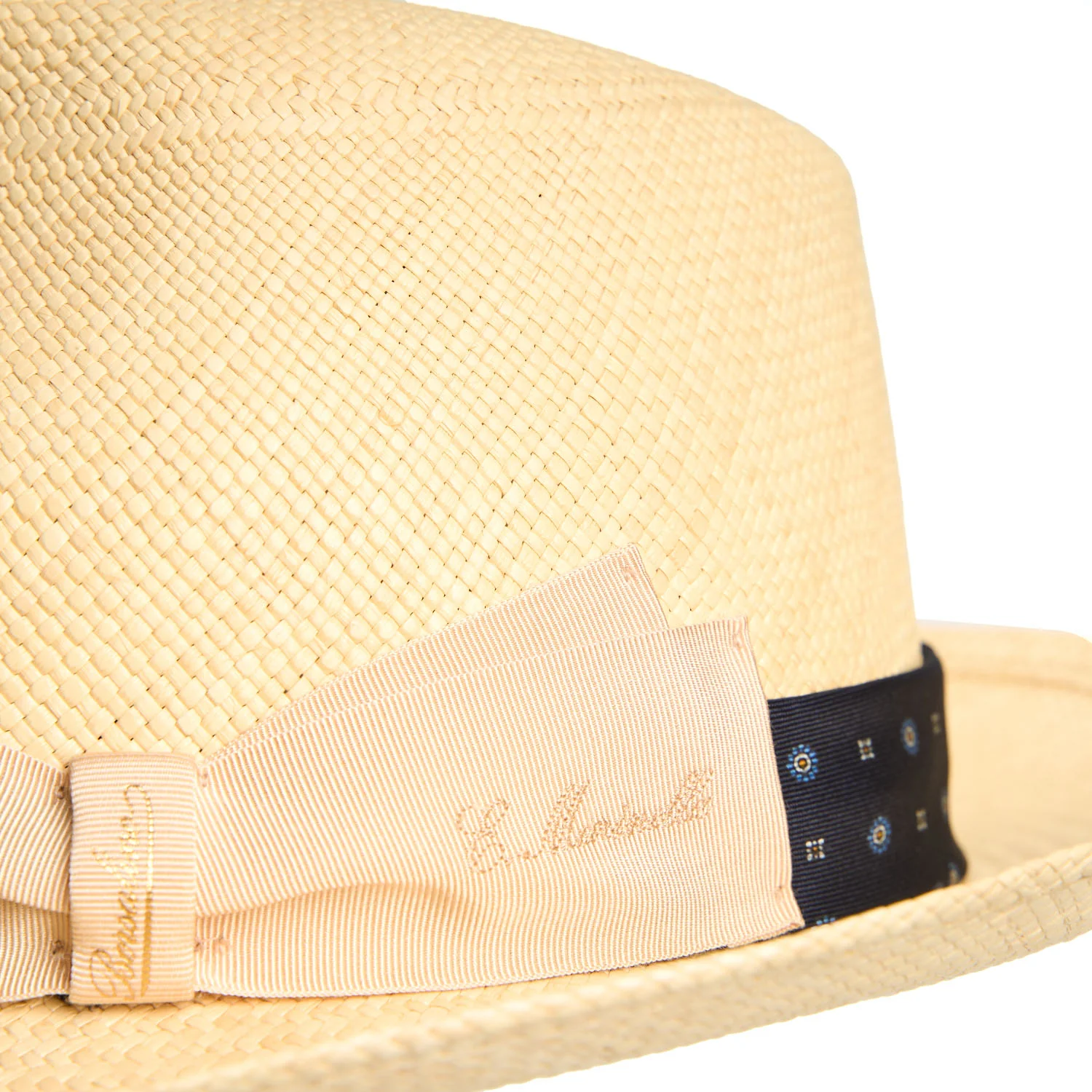 PANAMA FEDERICO MODEL WITH DARK BLUE SILK BAND, 59 CM - Image 3
