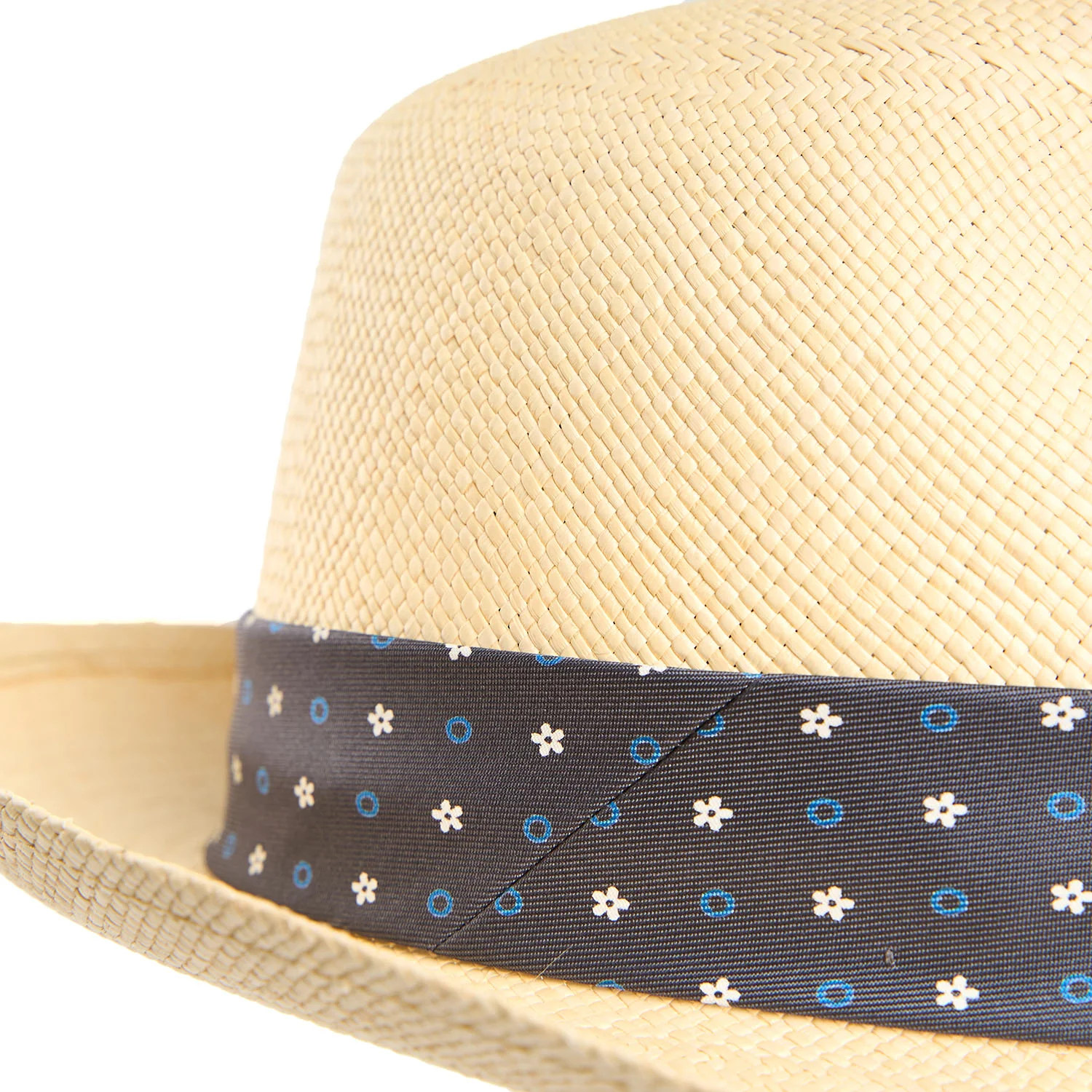 PANAMA FEDERICO MODEL WITH GREY SILK BAND, 57 CM - Image 4