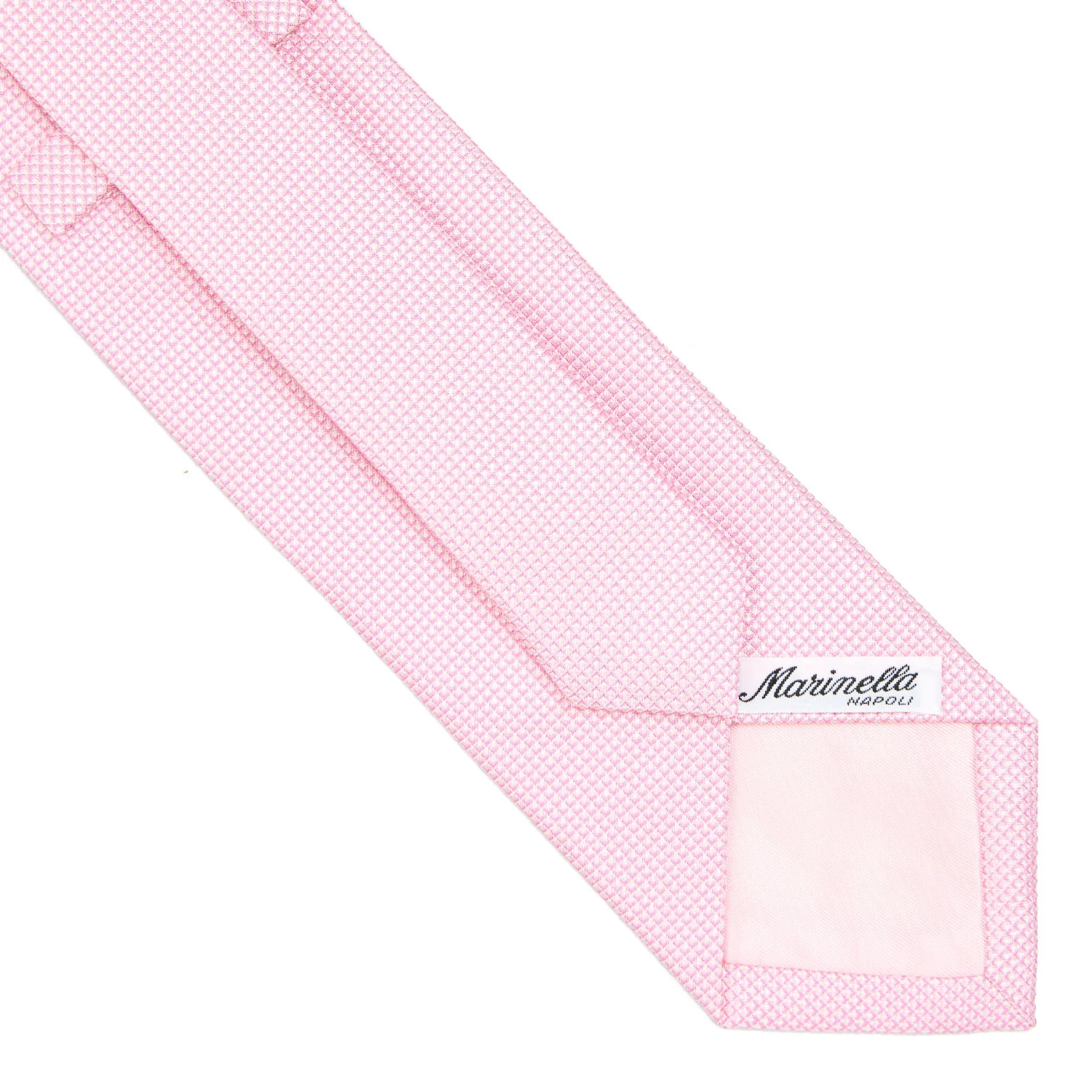 PINK CEREMONIAL TIE IN JACQUARD SILK - Image 4