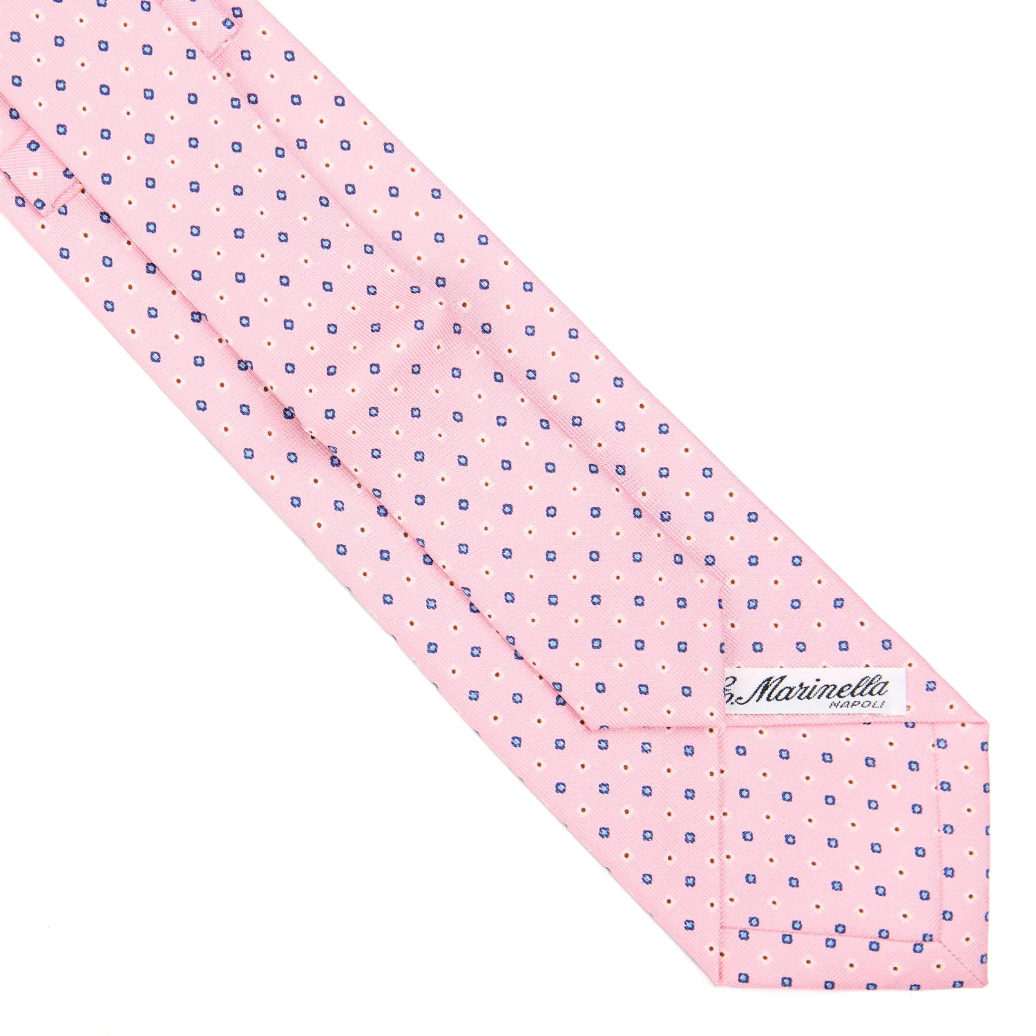 PINK EXTRA LONG SARTORIAL SILK TIE - Image 4